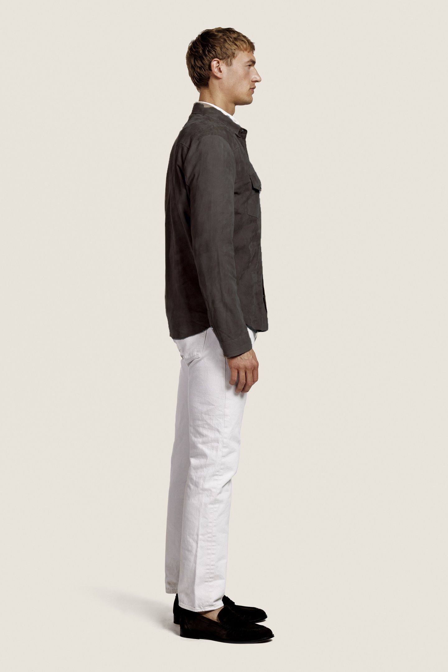 KAYCE SUEDE JACKET COFFEE 3
