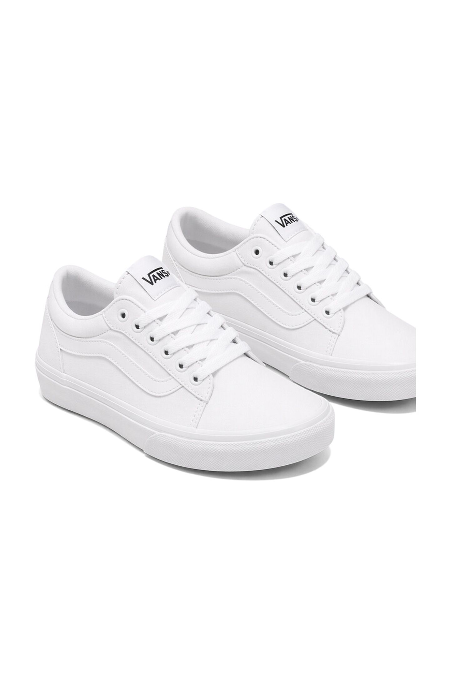 JUNIOR VERO LS CANVAS WHITE/WHITE 4