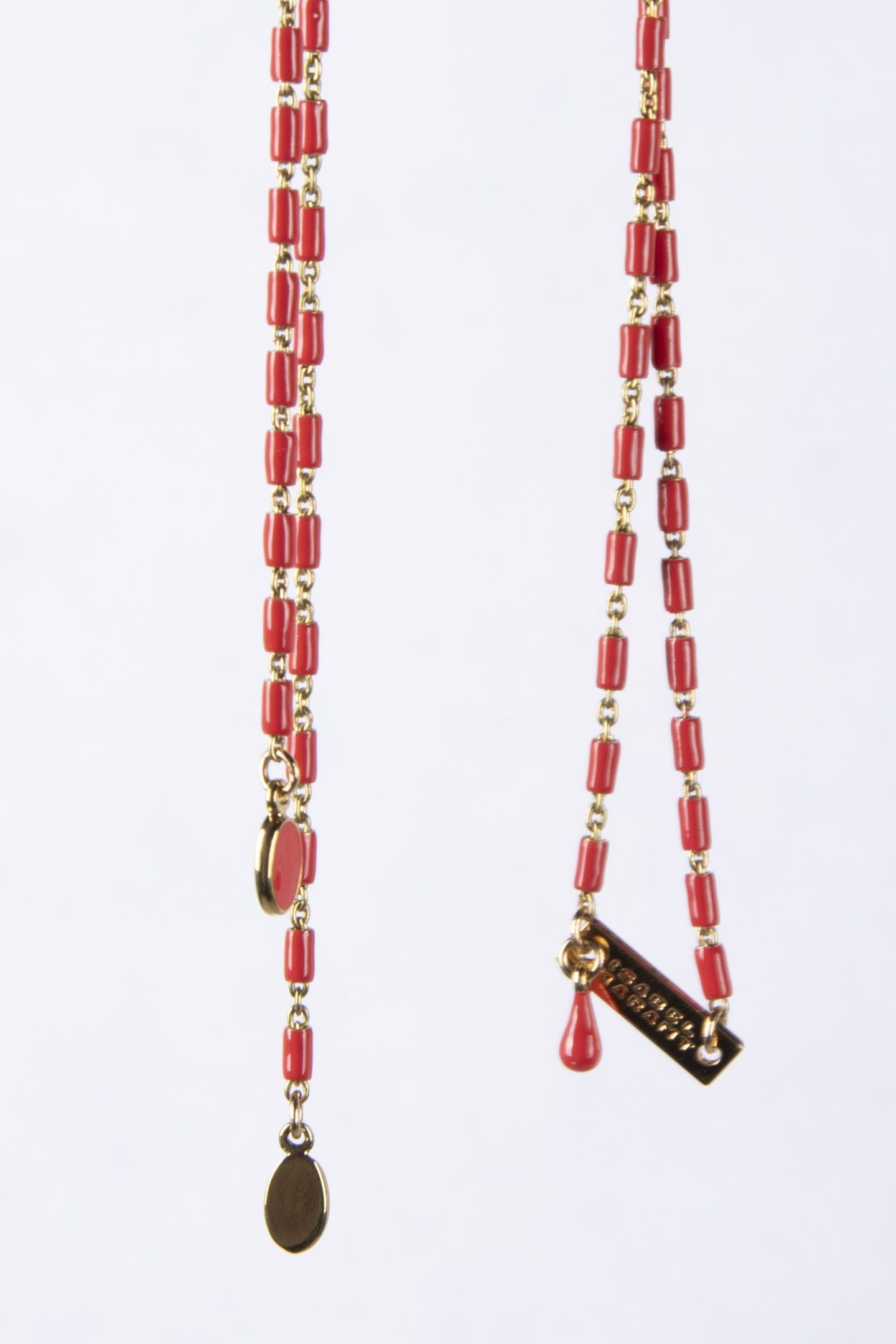 NECKLACE BIJOUX ORANGE 3
