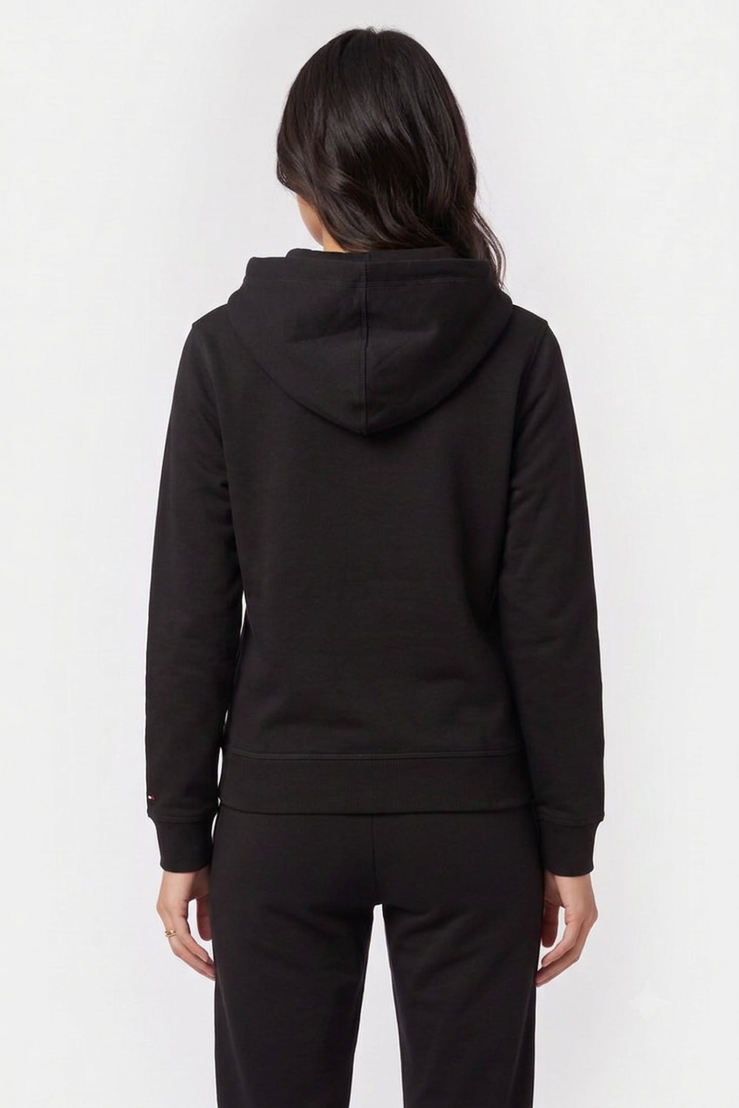 HERITAGE HILFIGER HOODIE BLACK 2