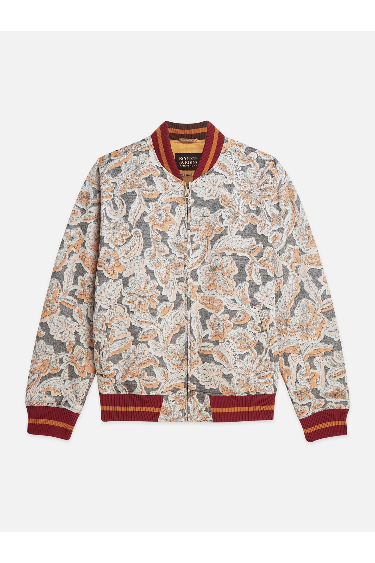 JACQUARD SOUVENIR JACKET BLACK 1