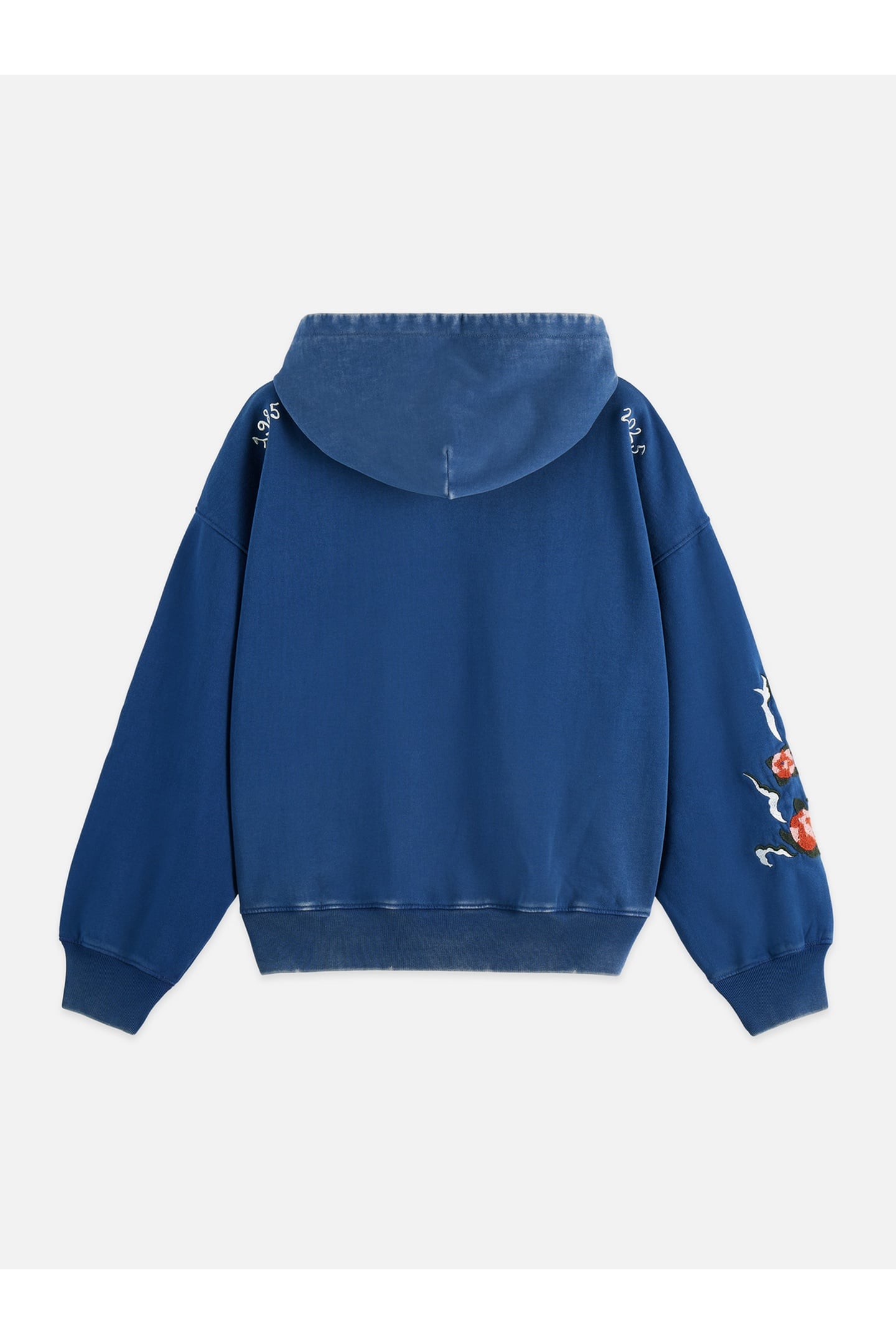 THE 40TH ANNIVERSARY WASHED ARTWORK HOODIE ENSIGN BLUE 4