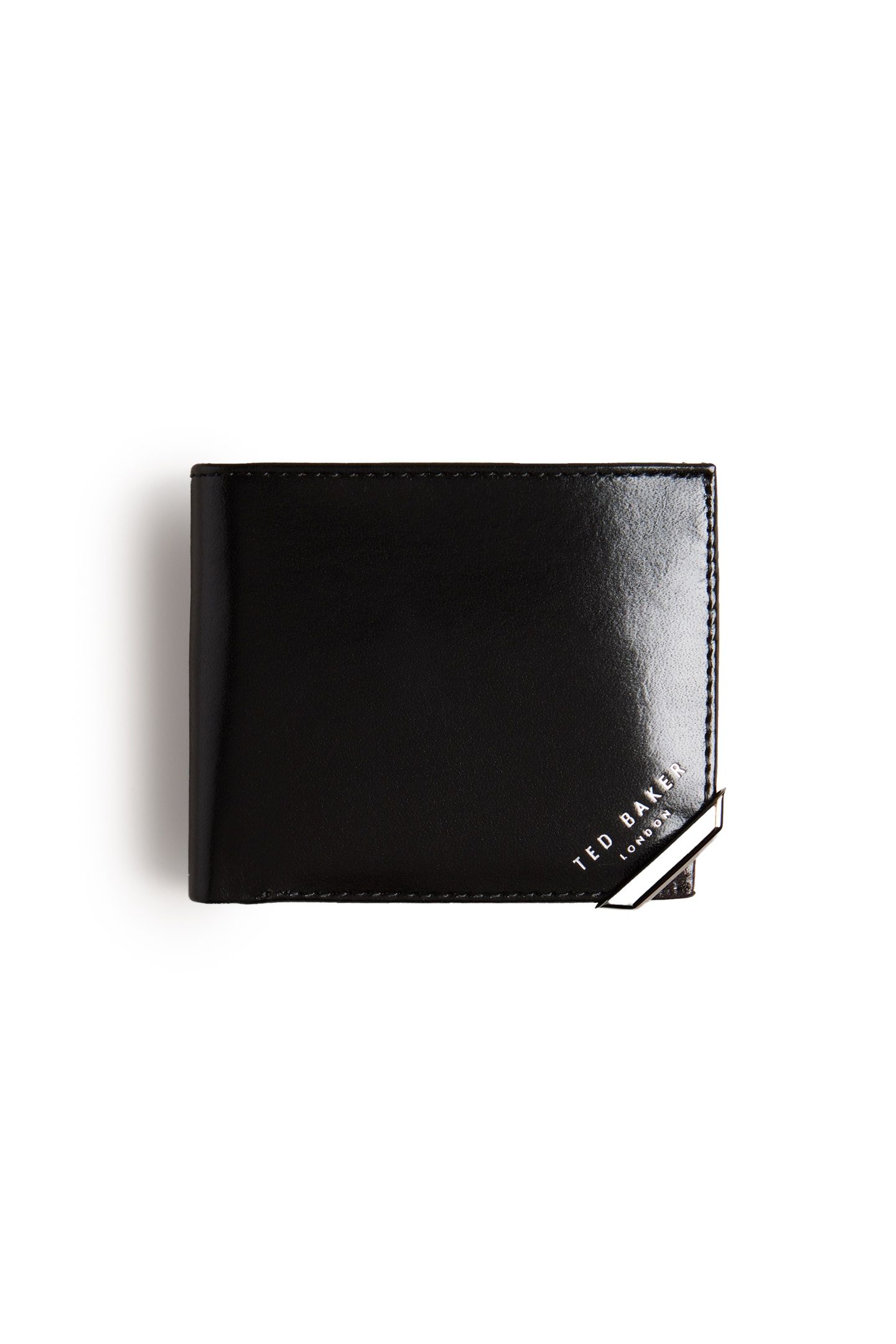 MXW KORNERR METAL CORNER BIFOLD COIN WALLET BLACK 1