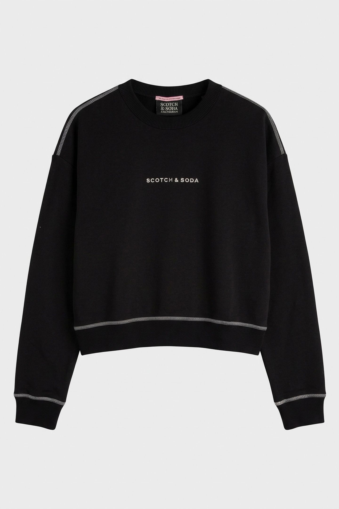 CORE CHEST ARTWORK SWEATSHIRT BLACK 3