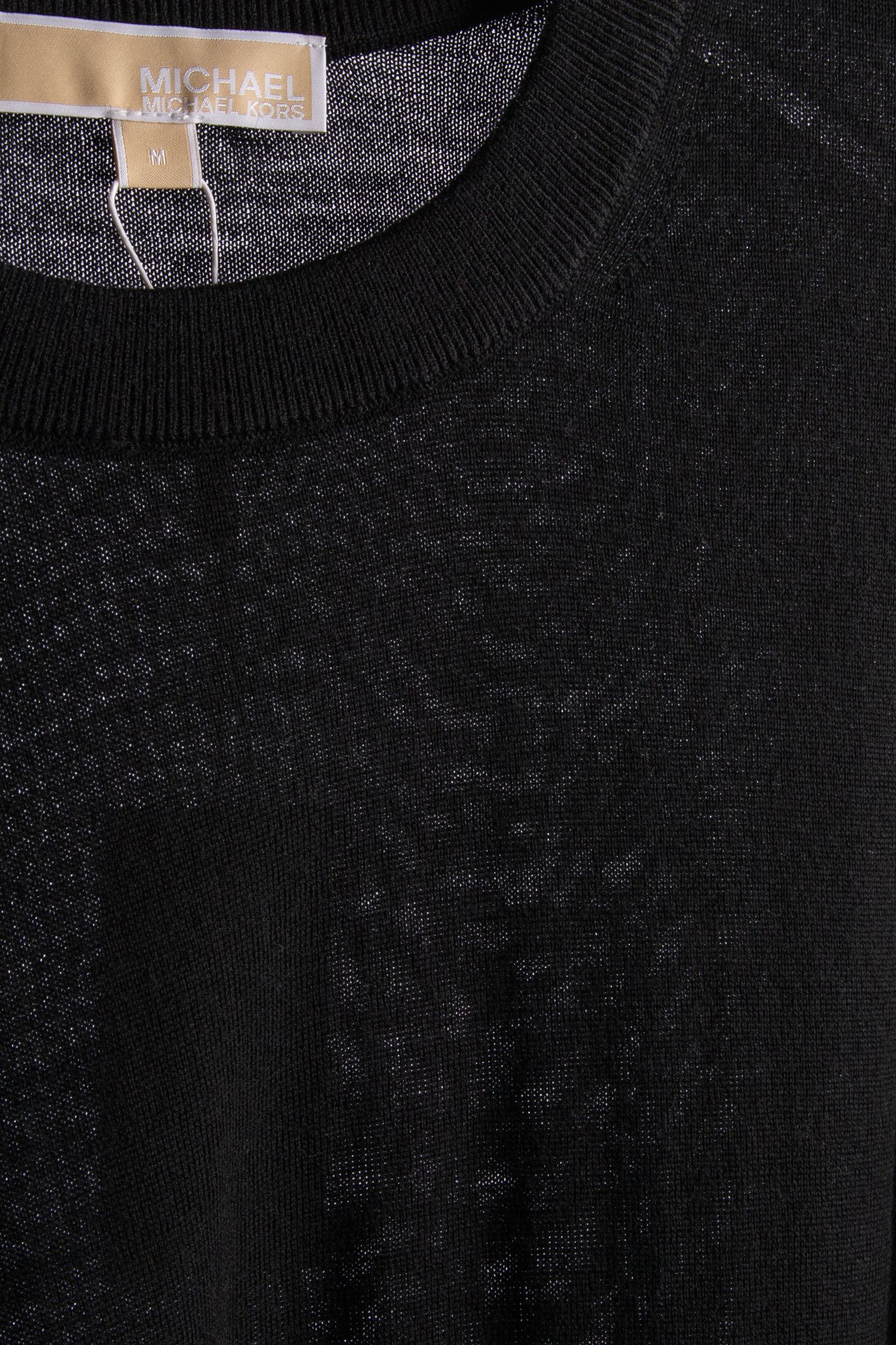 MERINO BUTTON SLEEVE LS SWEATER BLACK 4