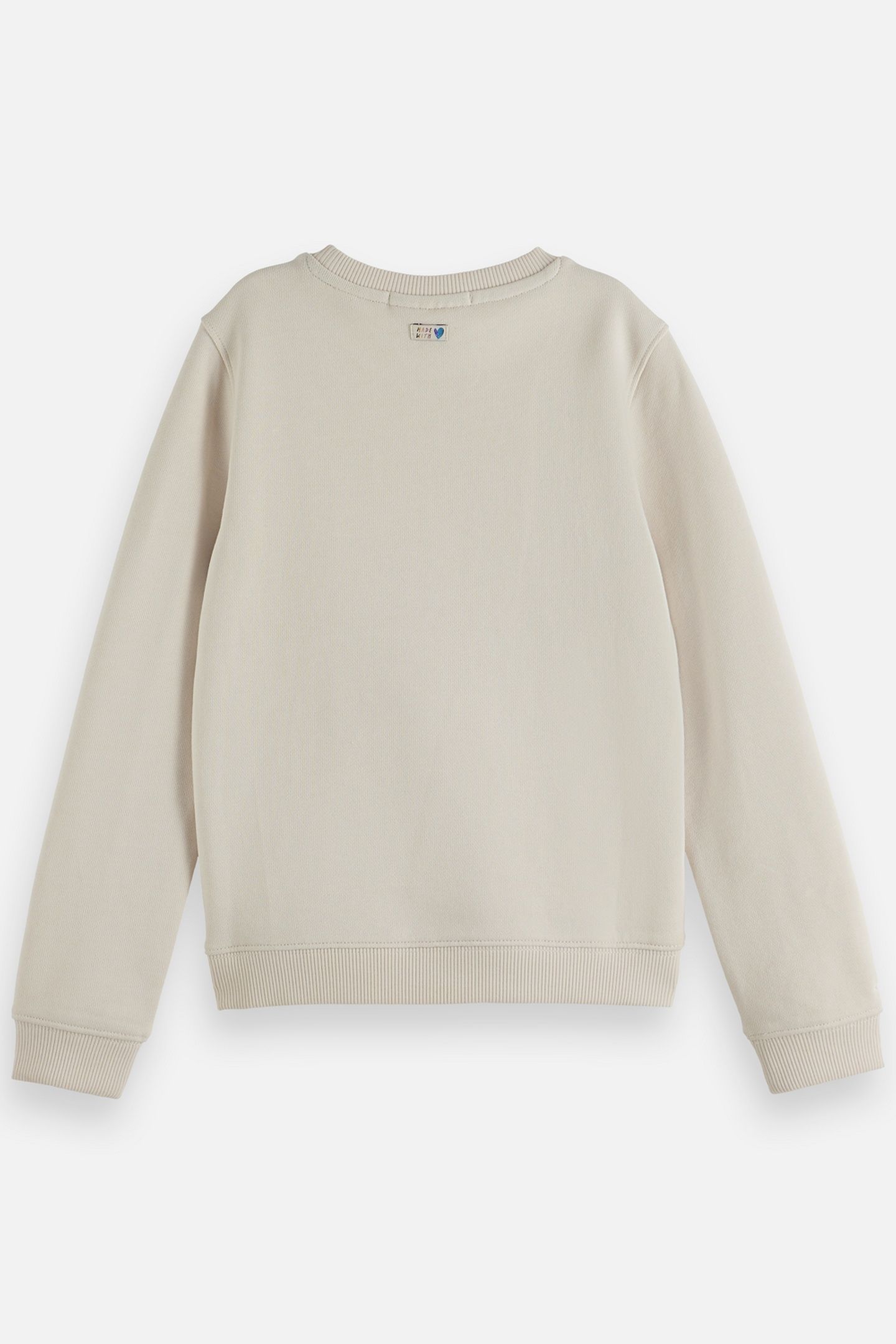 GIRLS FRONT ARTWORK REGULARFIT SWEATSHIRT LIGHT BEIGE 2
