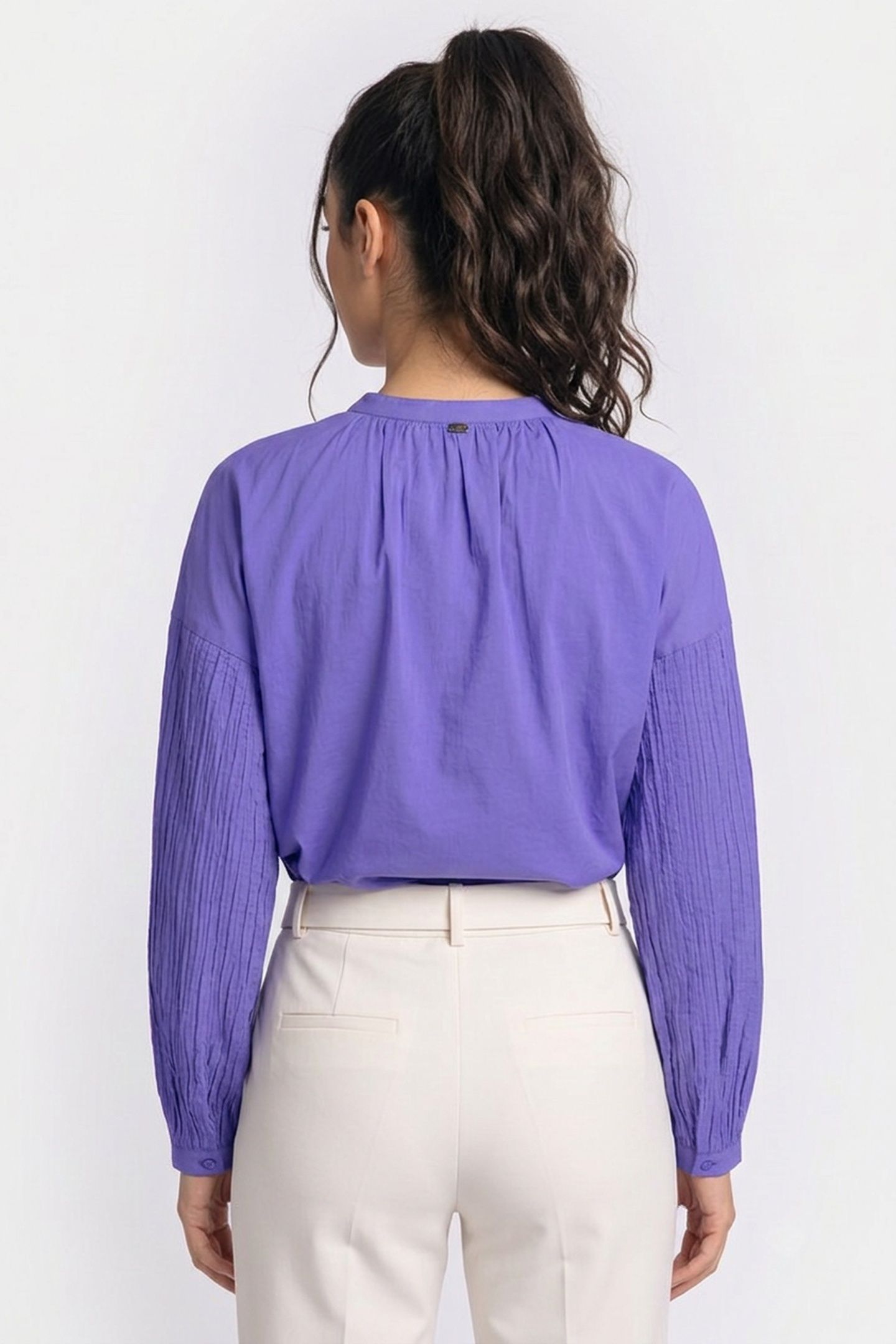 ROSA BLOUSE BLUE IRIS 4