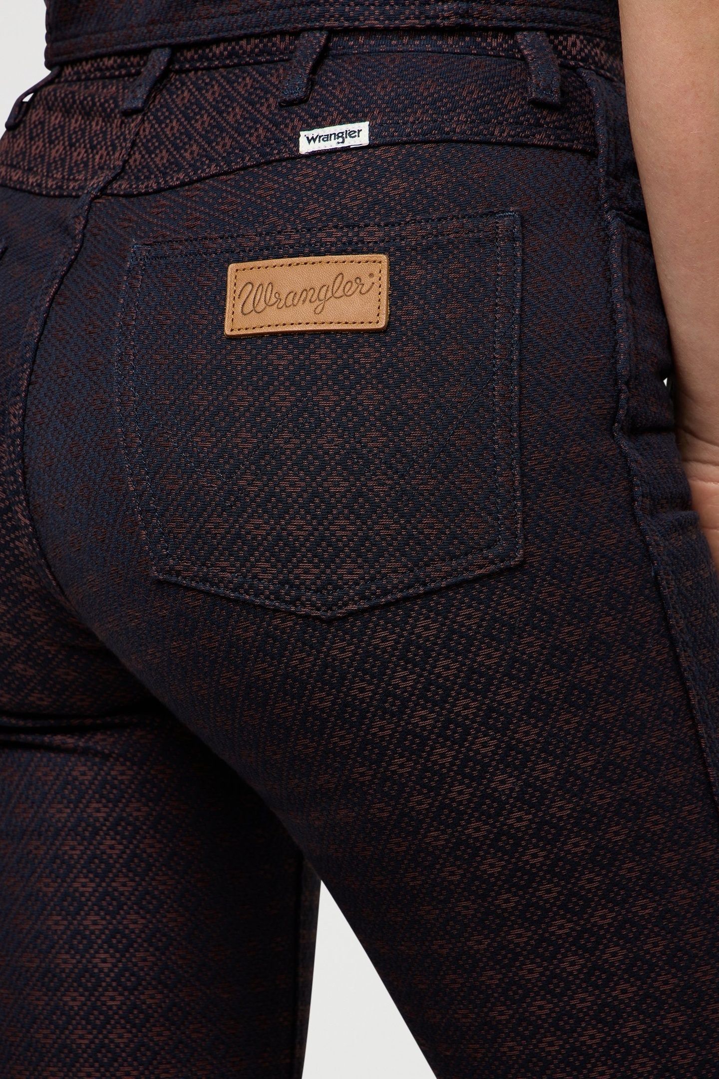 70S FLARE MAHOGANY JEANS BROWN 6