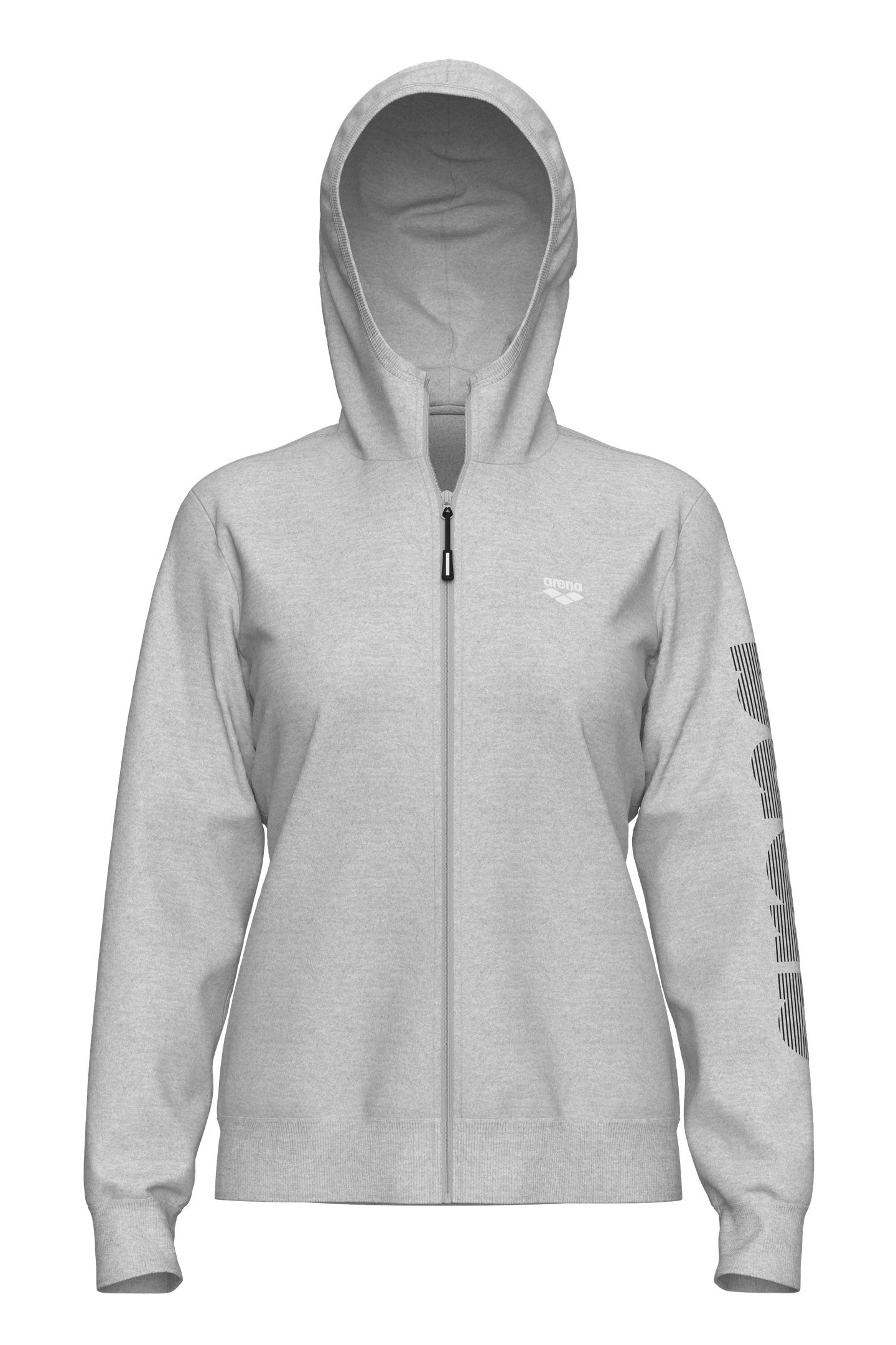 TEAM ESSENTIAL JACKET MEDIUM GREY HEATHER 1