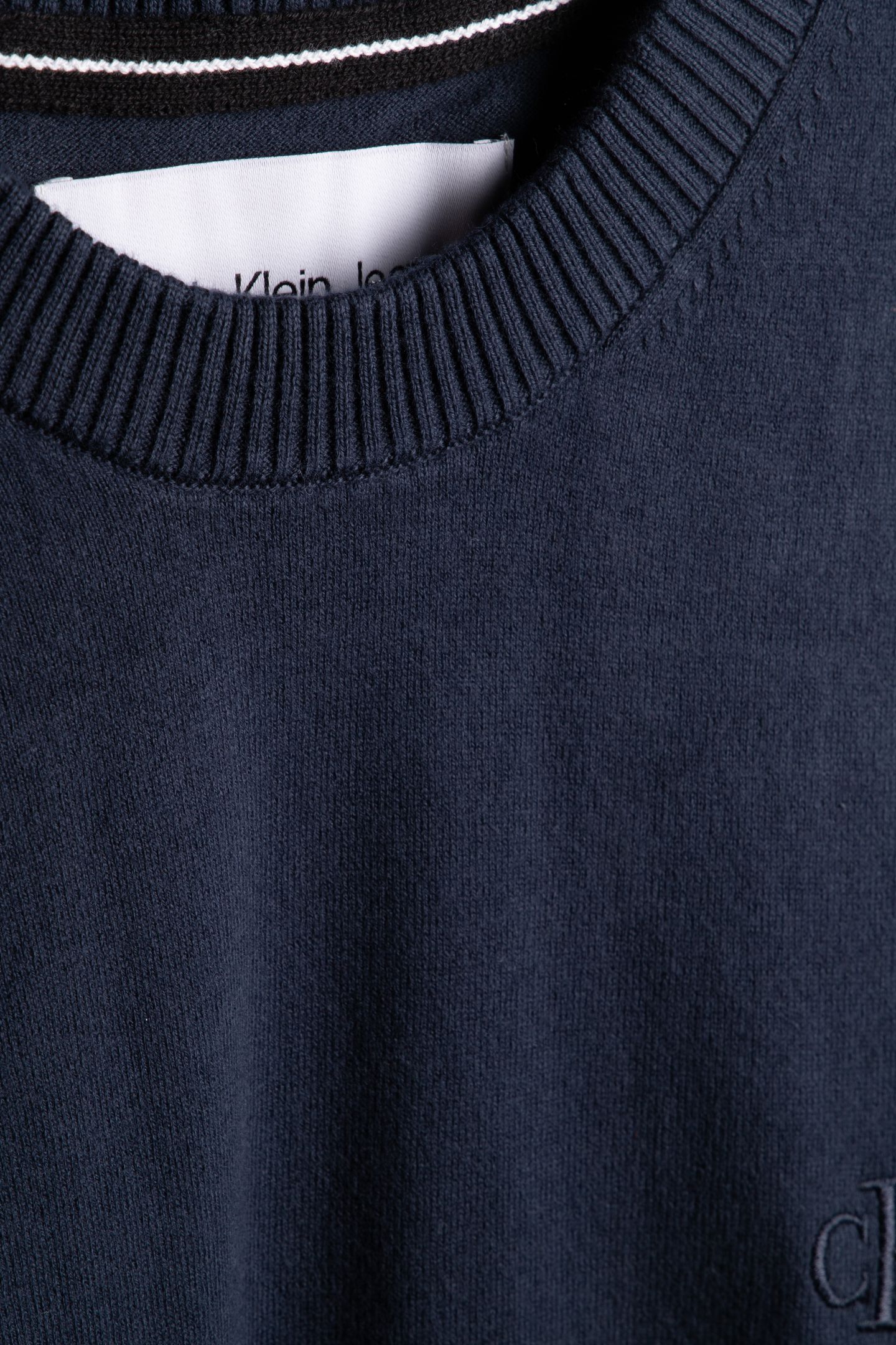 ESSENTIAL COTTON SWEATER NAVY 4