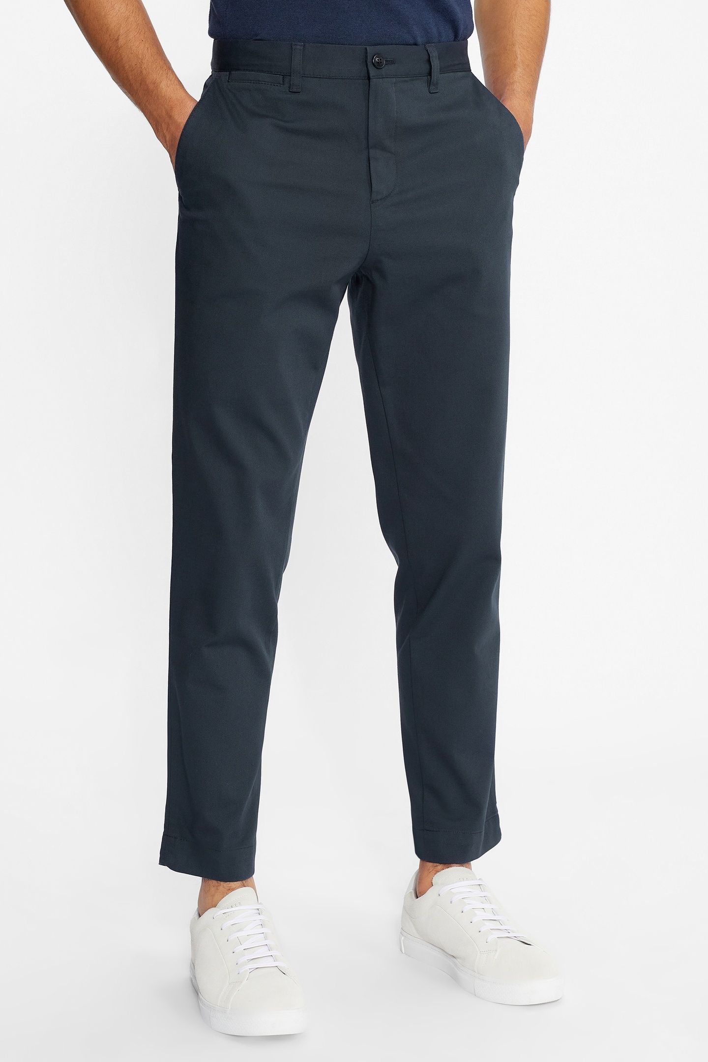 GENBEE REGULAR FIT CHINO NAVY 2