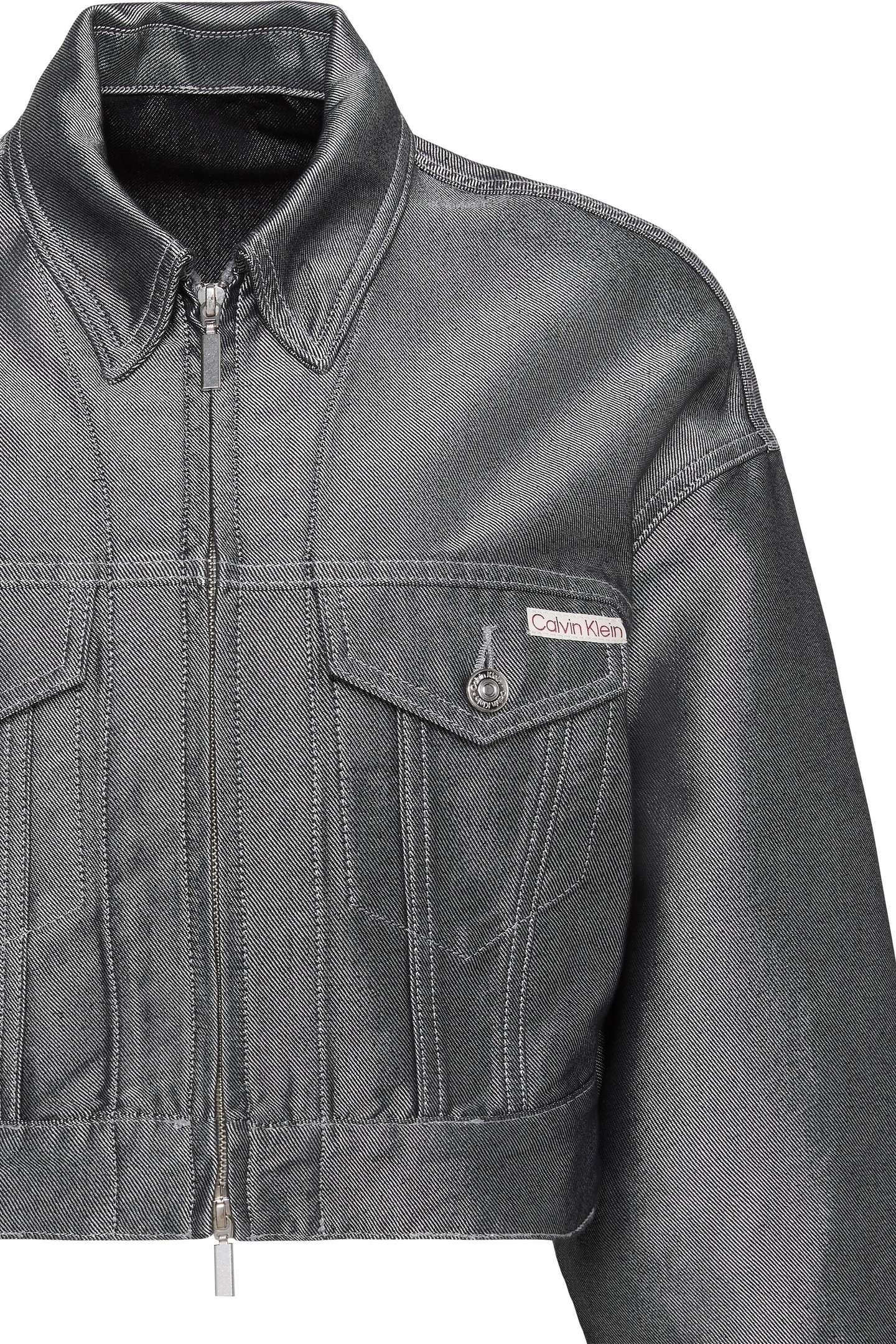 DENIM BOMBER JACKET DENIM SHINE 3