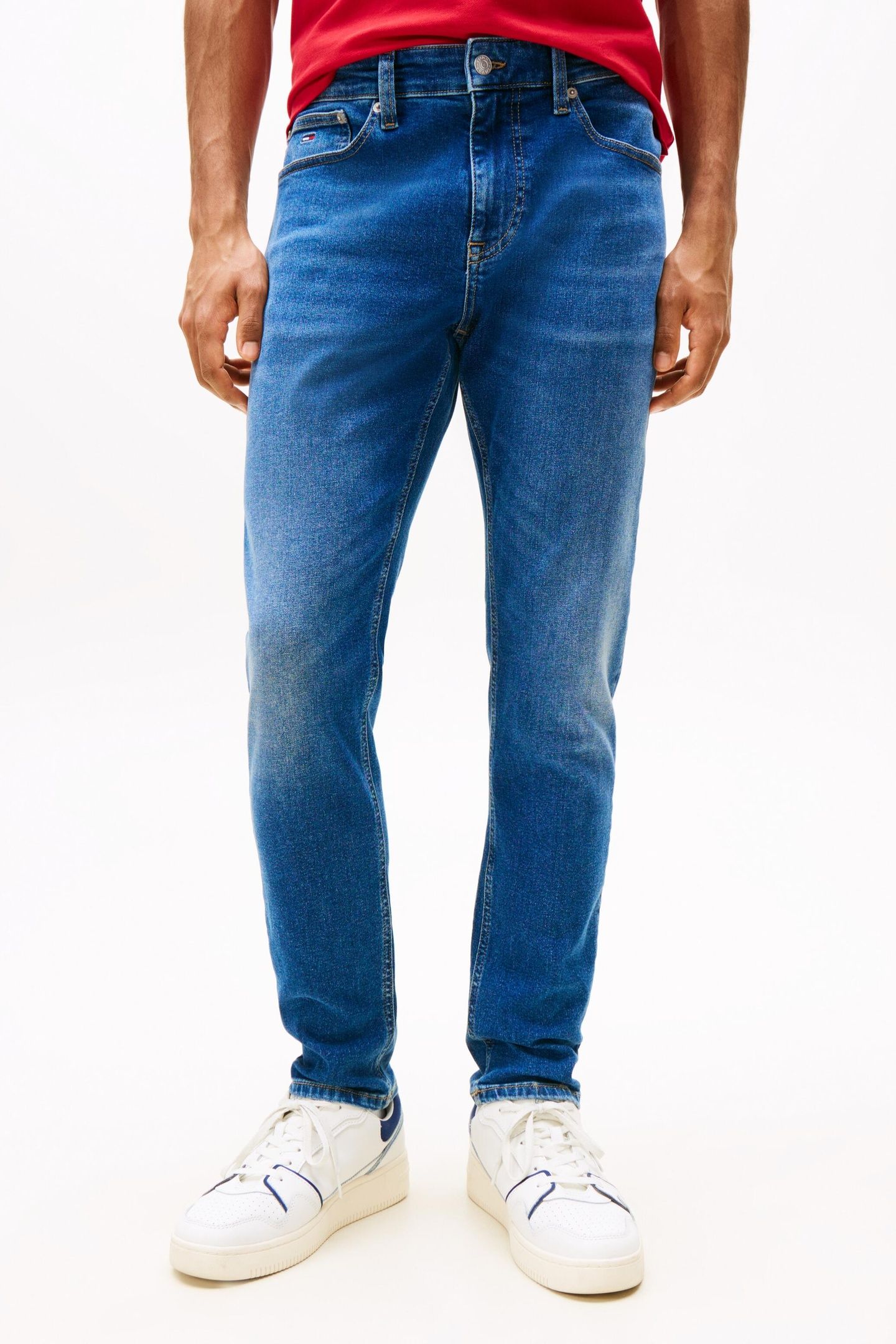 AUSTIN SLIM TAPERED BI0 DENIM DARK 1