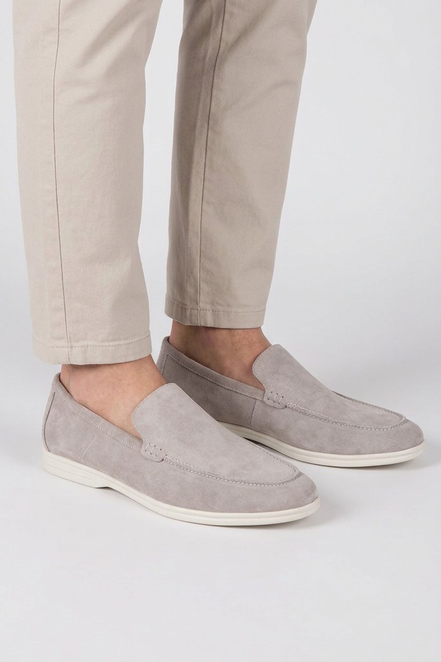 MAYNE CASUAL SHOES GREY SUEDE 2