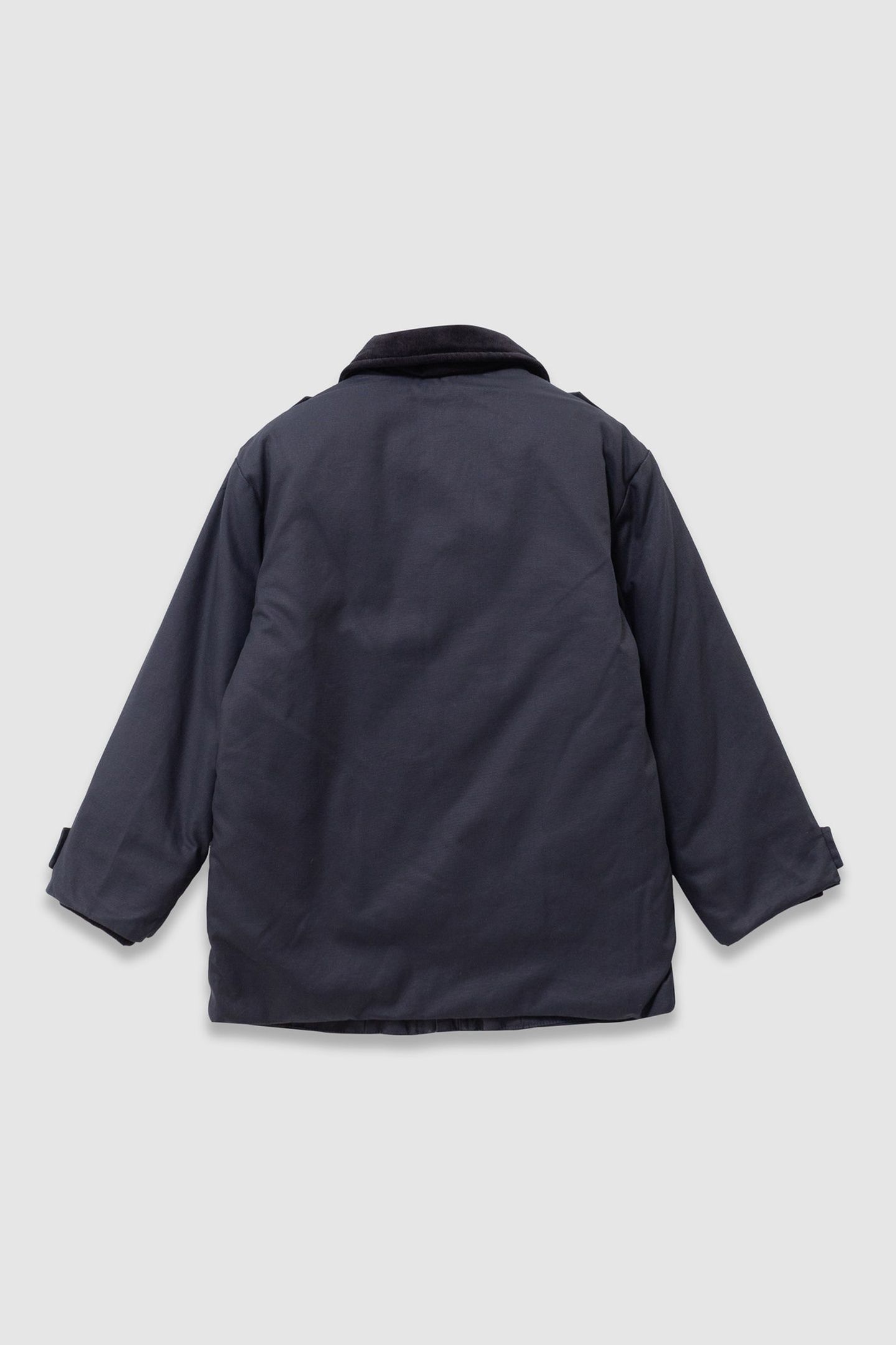 BOYS’ BLACK MULTI-POCKET PARKA WITH VELVET COLLAR 2