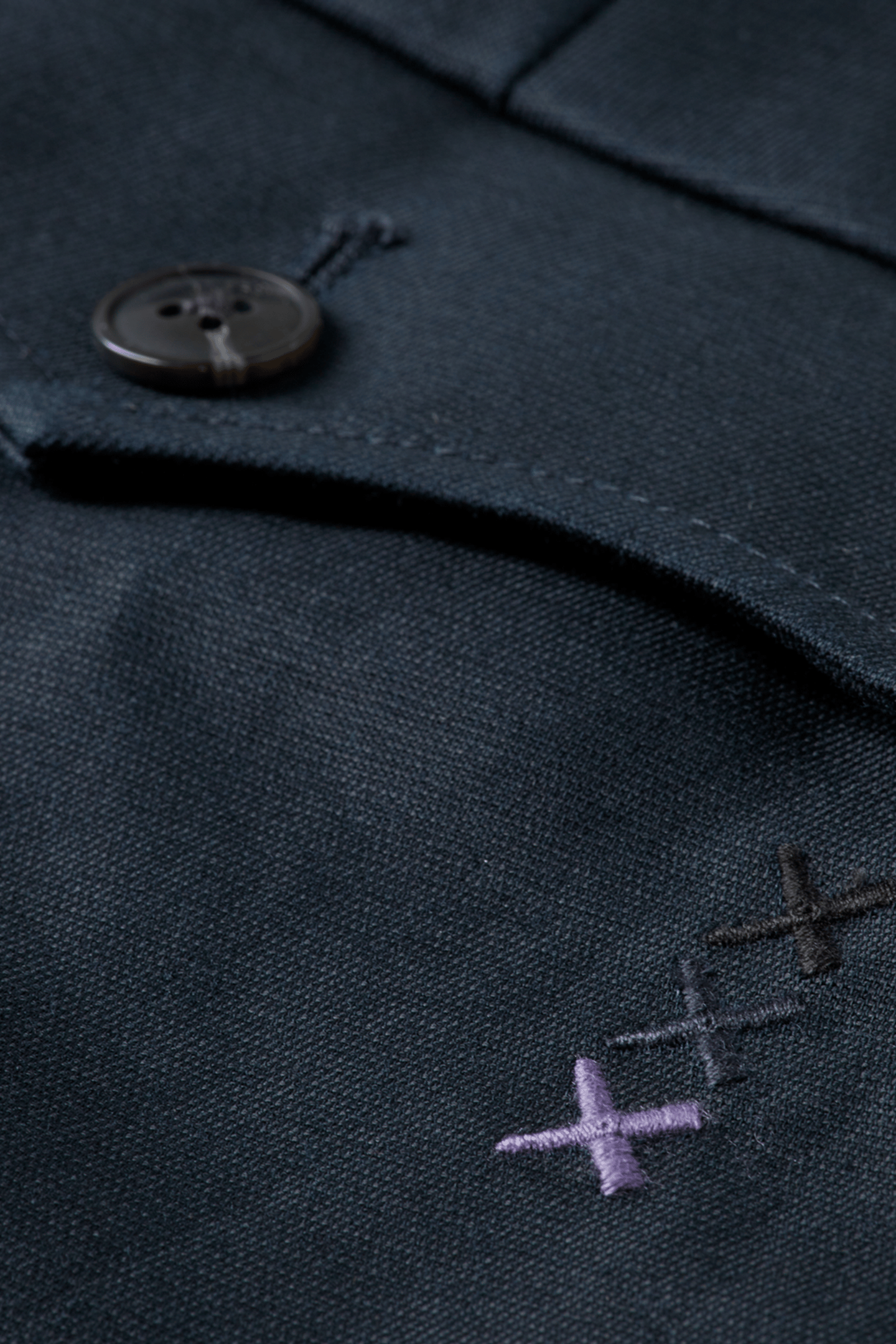 OTIS COTTON-TWILL RELAXED STRAIGHT-FIT CHINO NAVY 7