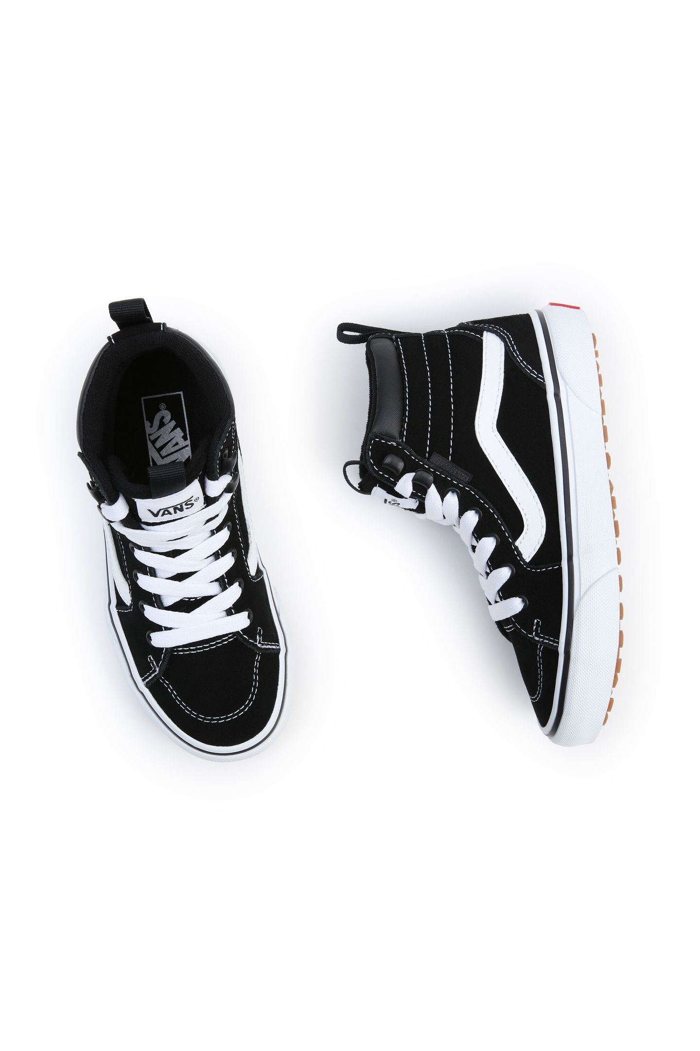 YOUTH FILMORE HI VANSGUARD SUEDE BLACK/WHITE 5