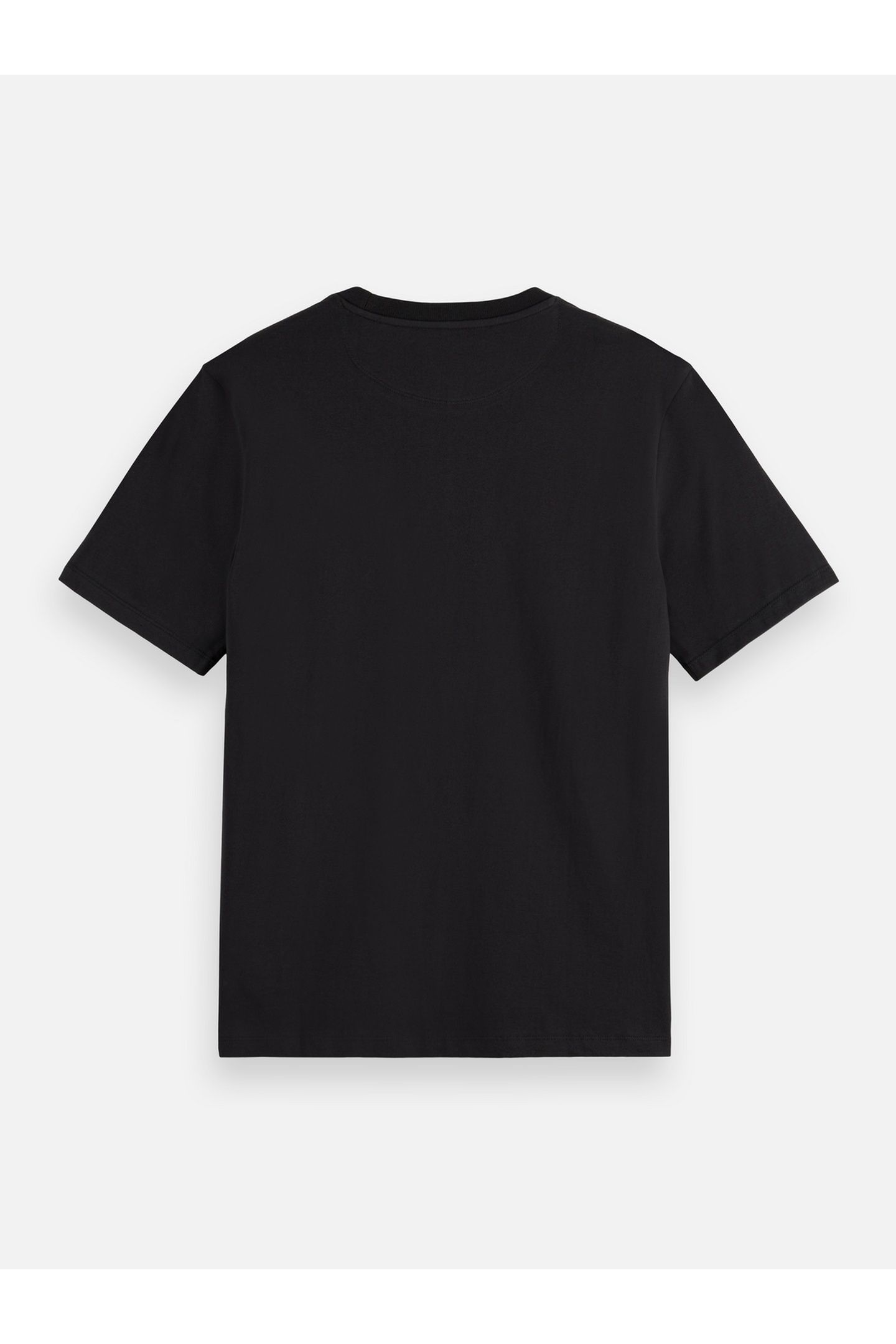 CHEST LOGO REGULAR-FIT T-SHIRT BLACK 5
