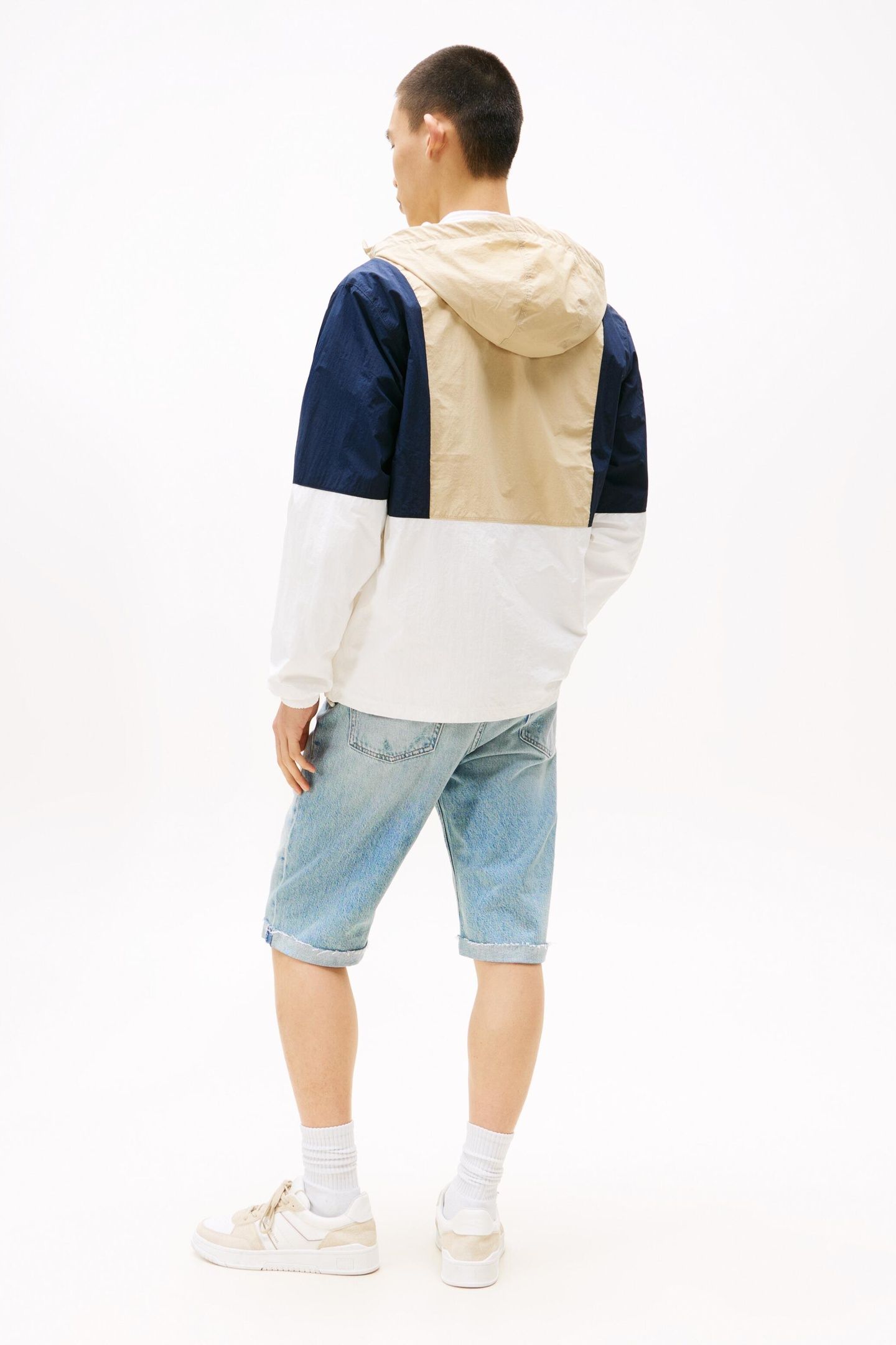 TJM CHICAGO WINDBREAKER ECRU/MULTI 7