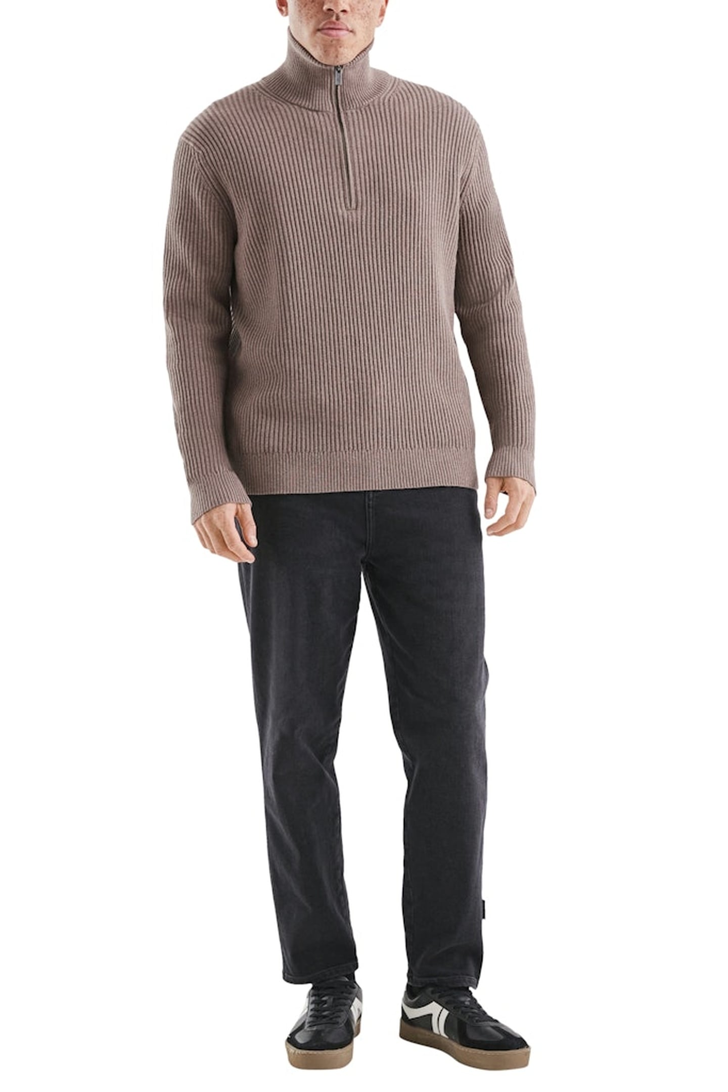 S.OLIVER-QS PULLOVER BROWN 3