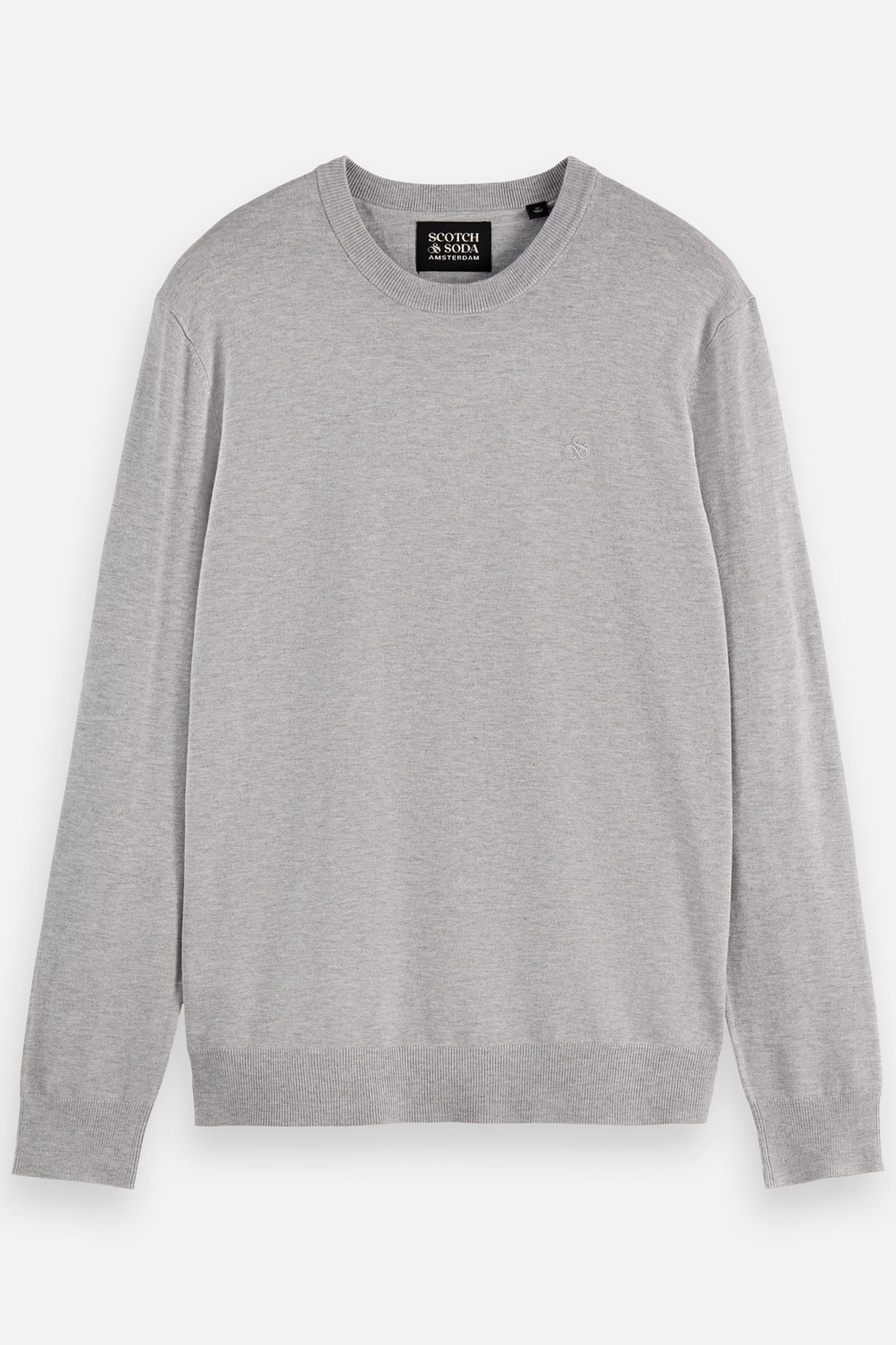 ECOVERO REGULAR-FIT PULLOVER LIGHT PASTEL GREY 4