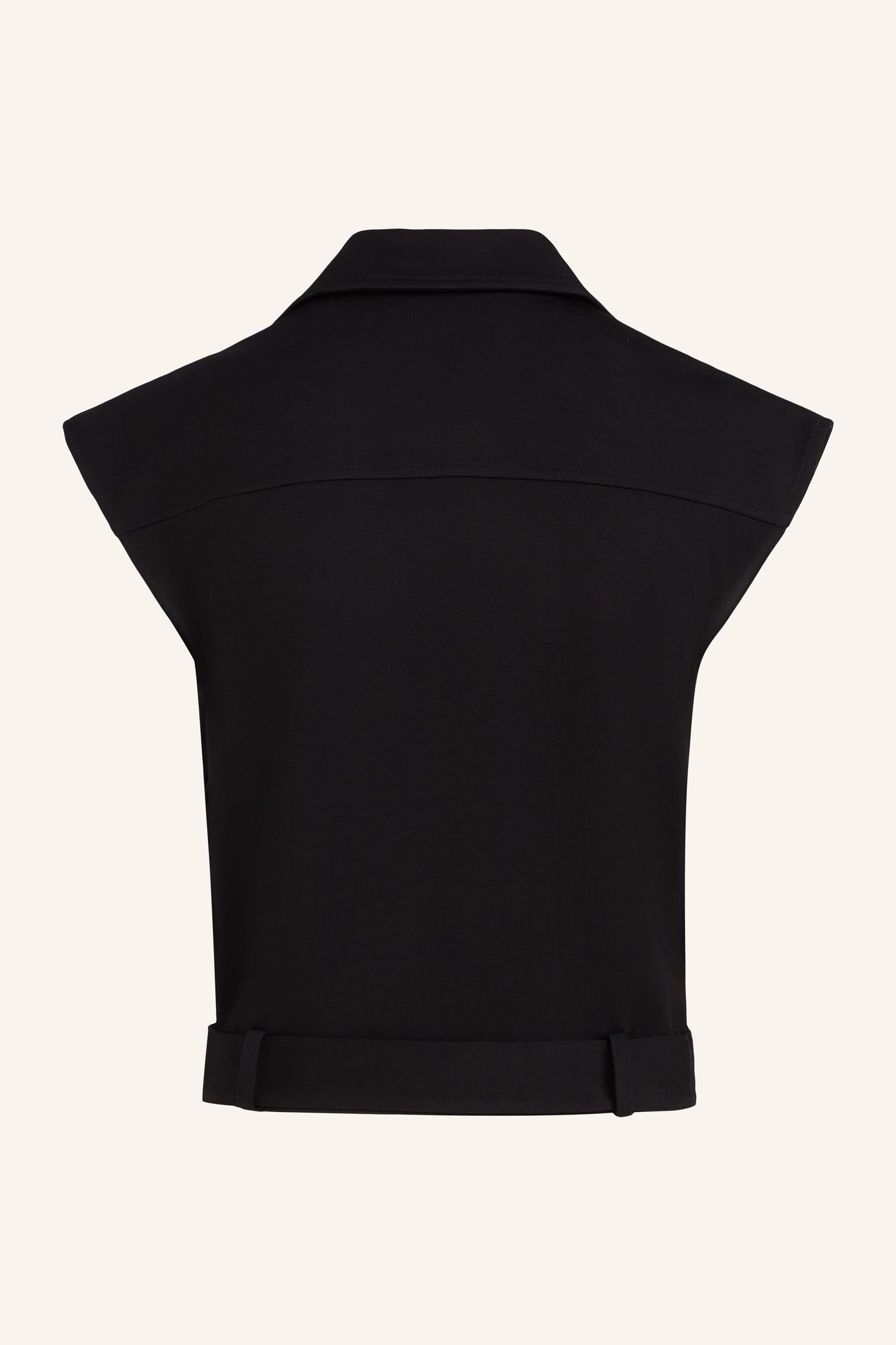 JERSEY BIKER SWEATSHIRT BLACK 5
