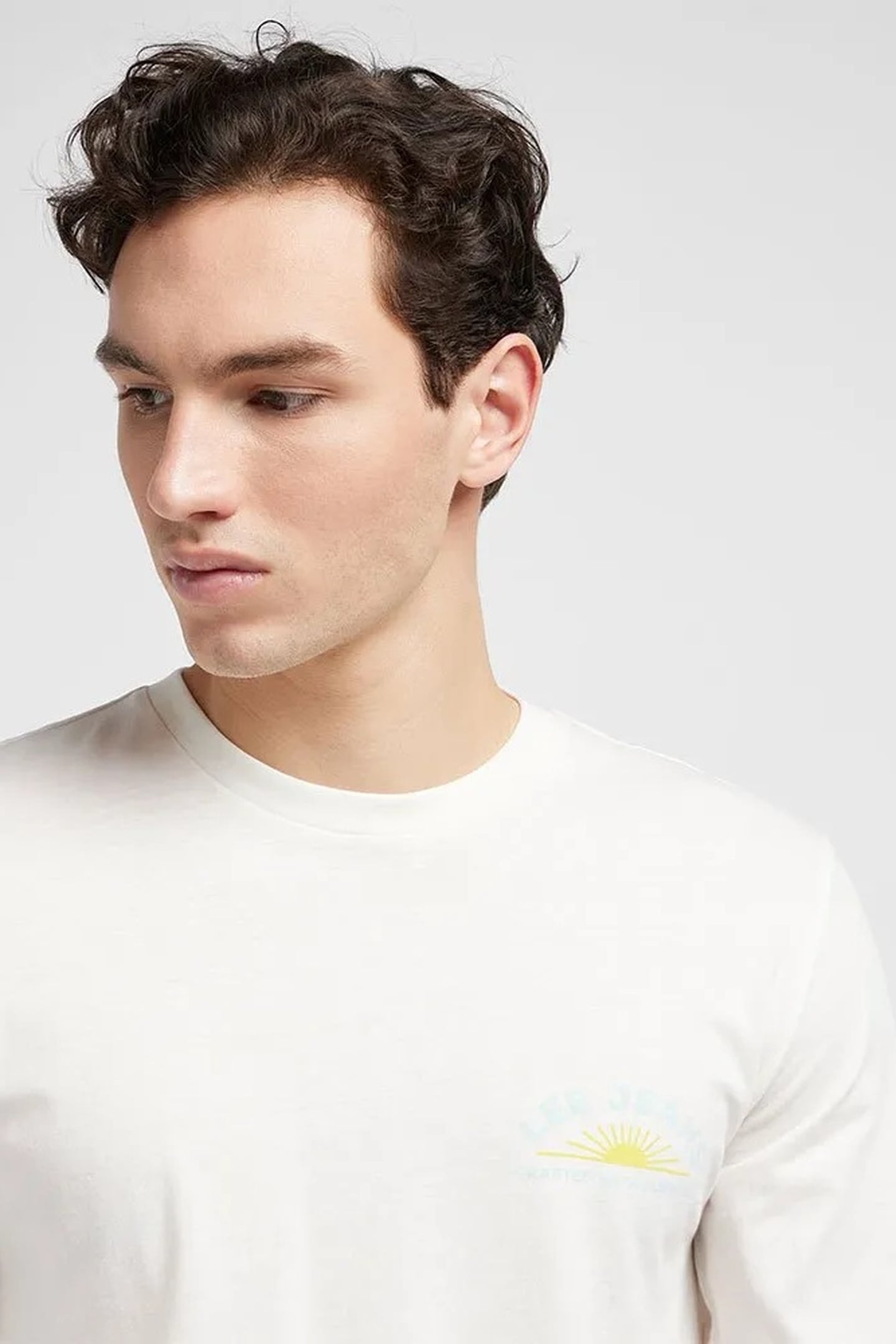 LS TEE ECRU REGULAR OFF WHITE 4