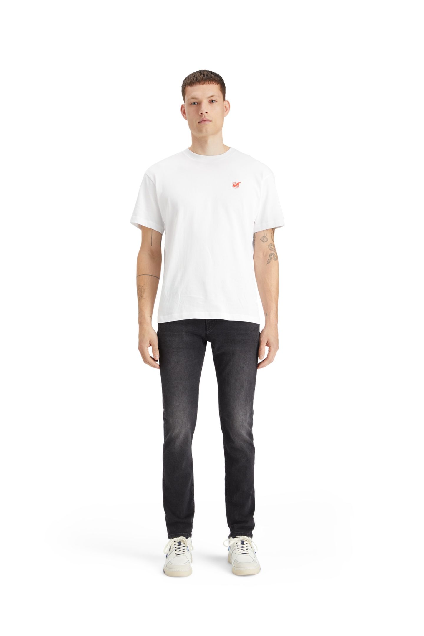 CORE RALSTON SLIM JEANS BLACK NIGHT BLACK 2