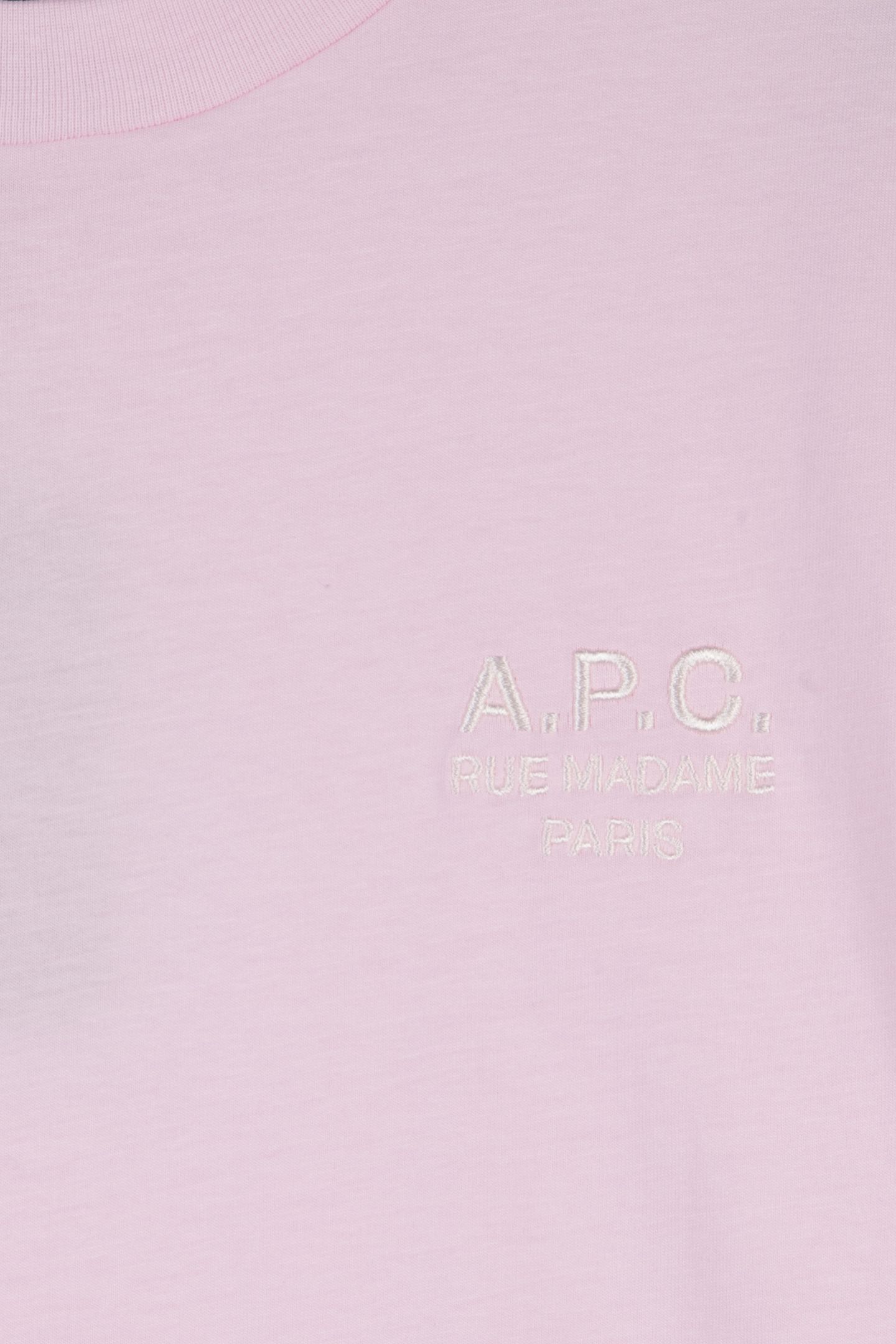 T-SHIRT BOXY RUE MADAME PALE PINK/ECRU 4