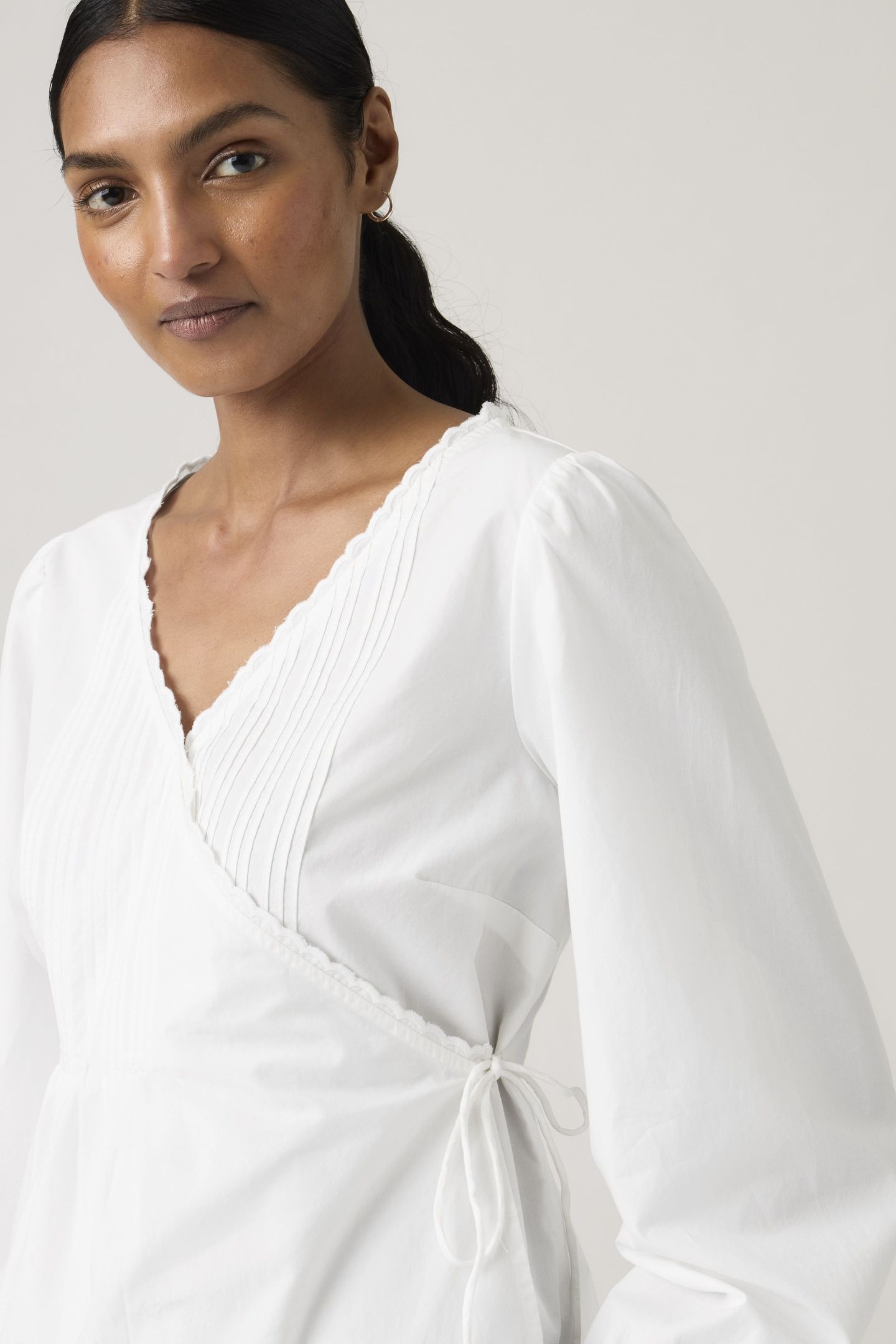 SOLEIL WRAP BLOUSE 6