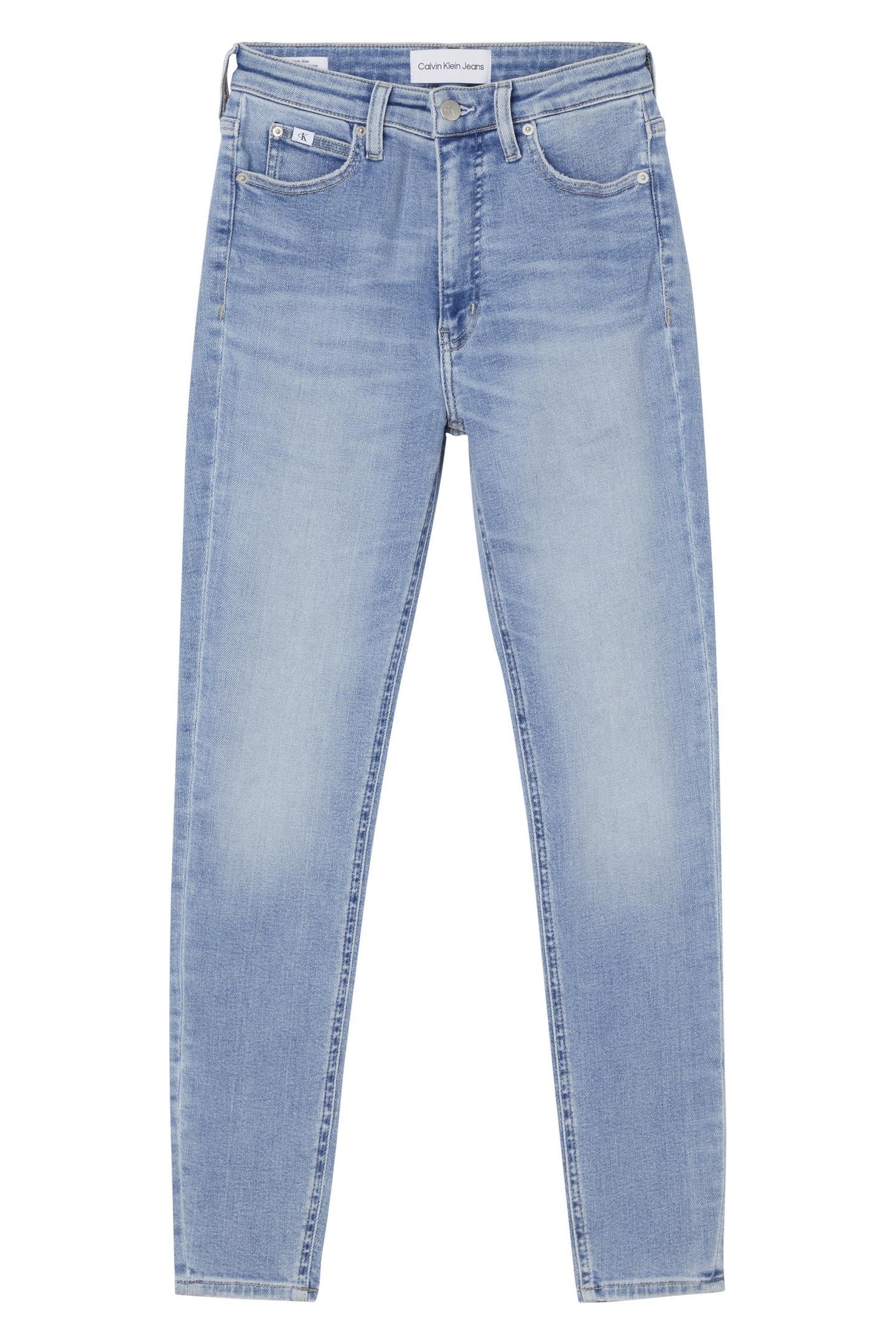 HIGH RISE SUPER SKINNY DENIM LIGHT 4