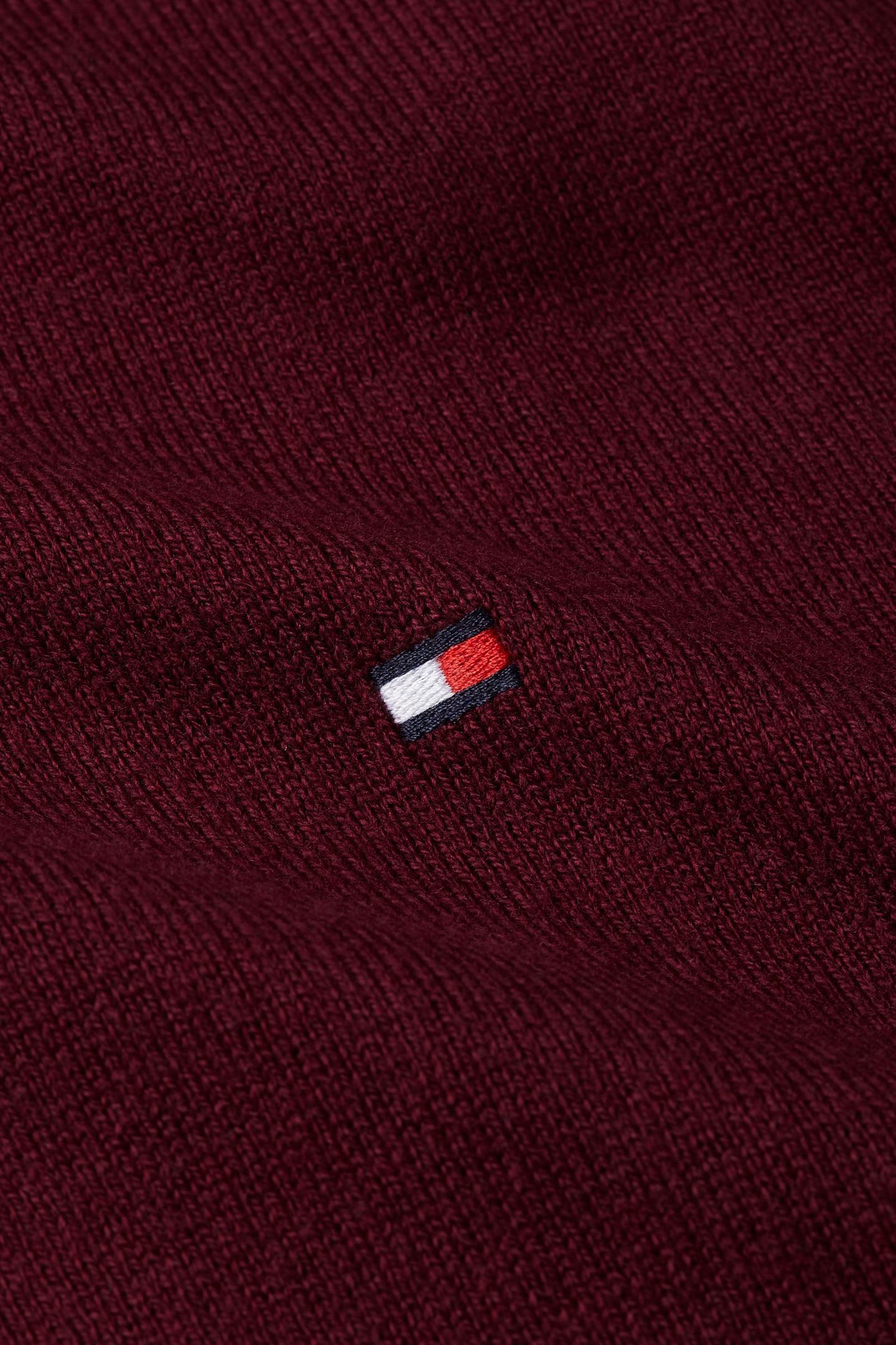 PIMA COTTON CASHMERE SWEATER BURGUNDY 4