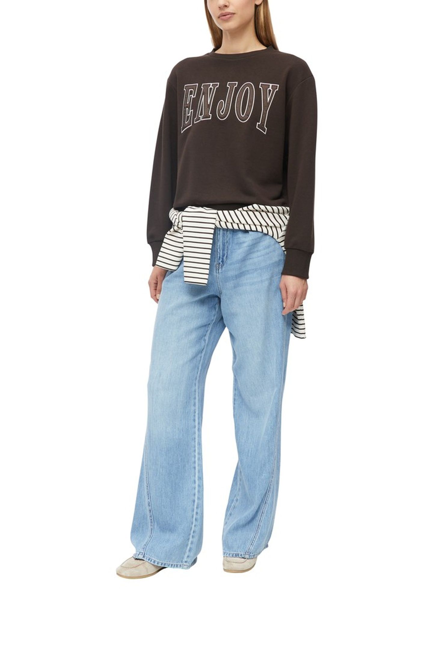 S.OLIVER SWEATSHIRTS BROWN 2