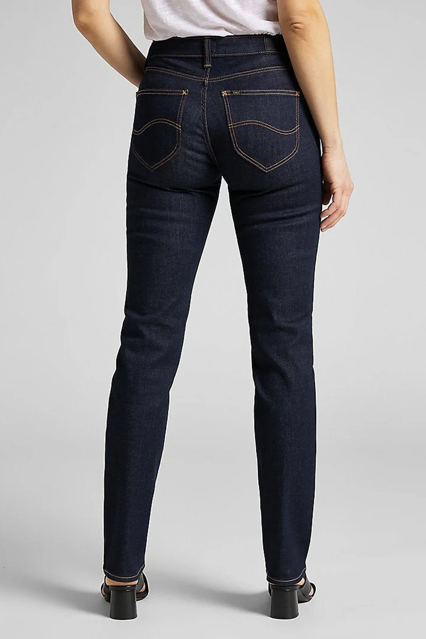 MARION RINSE STRAIGHT JEANS DENIM BLUE 2
