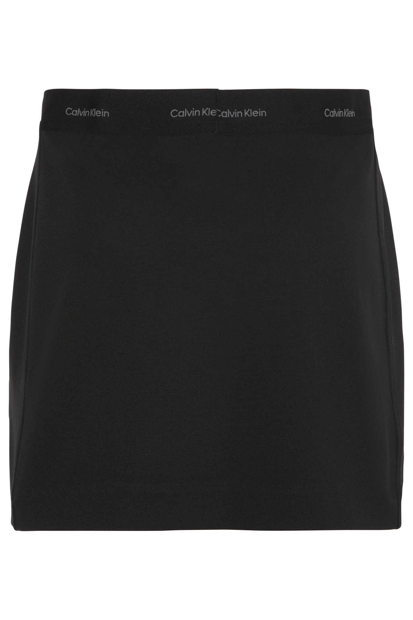 PONTE LOGO WB MINI SKIRT BLACK 1