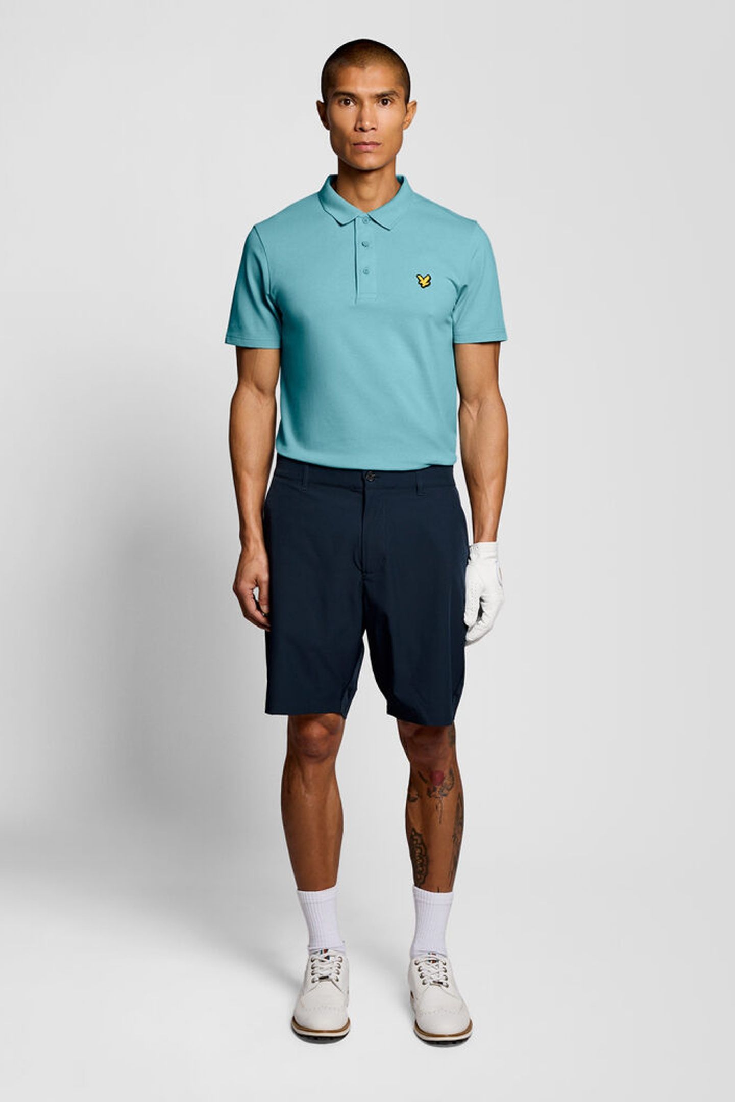 GOLF CORE POLO AQUAMARINE BLUE 3