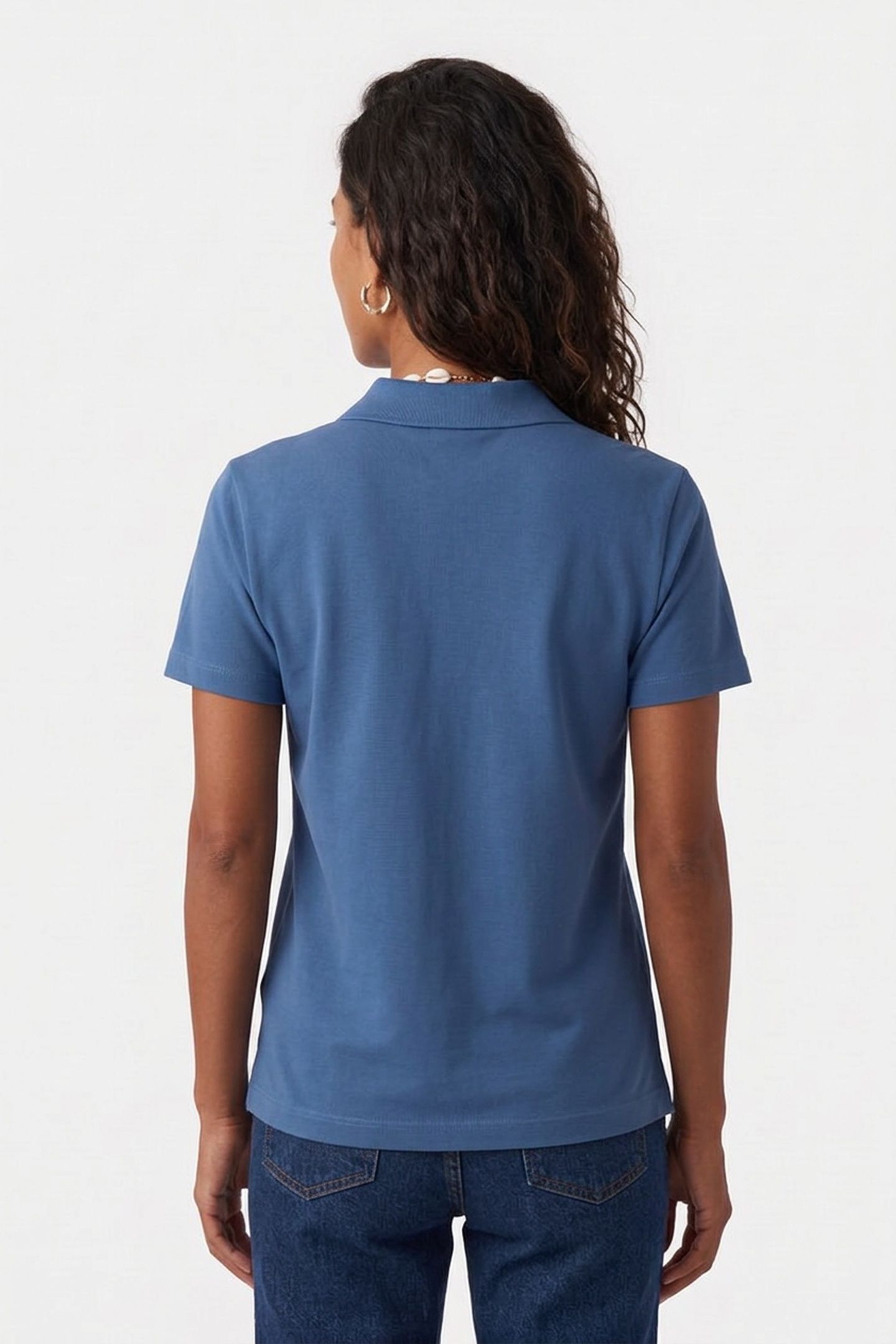 UNISEX POLO DARK BLUE/BLUE 3