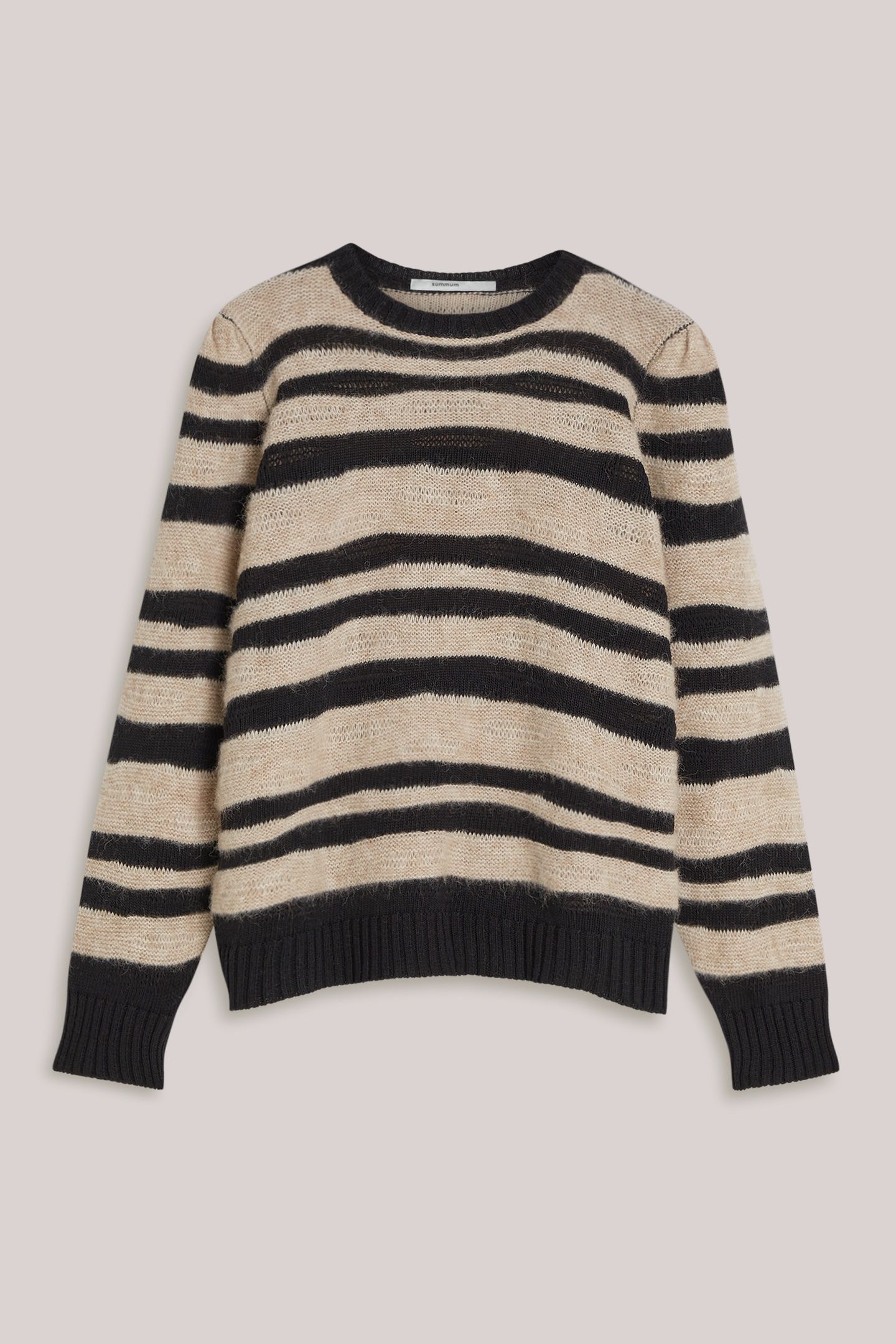 SWEATER IRREGULAR STRIPE KNIT PRINTS 4