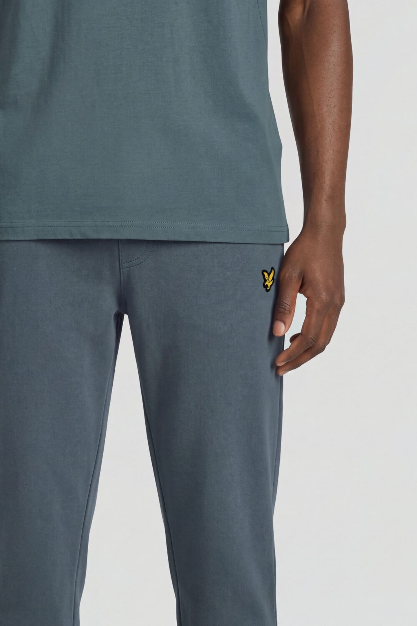 SLIM SWEATPANT SILVER PINE 5