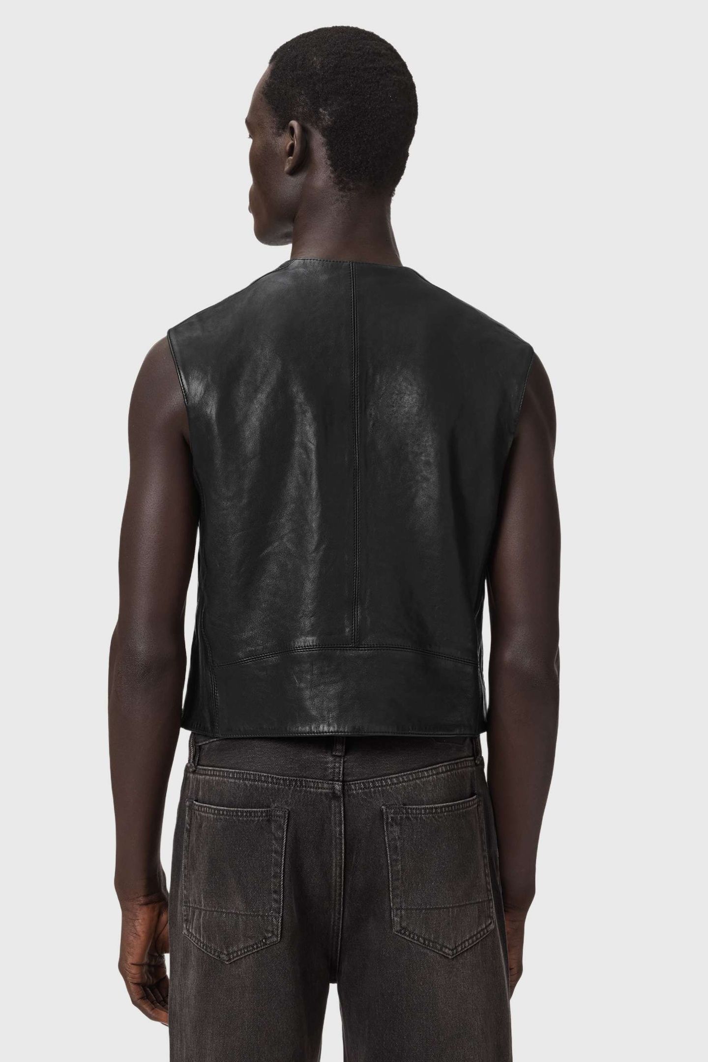 DAVIES WAISTCOAT BLACK 2