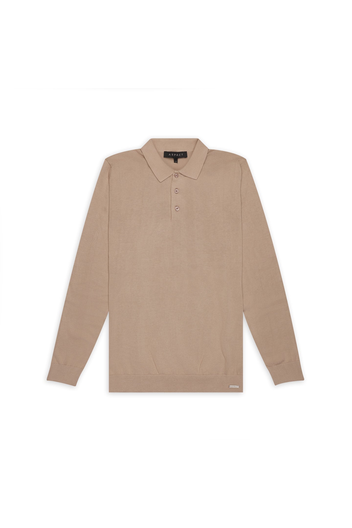 MEADOW POLO SWEATER TAUPE 1
