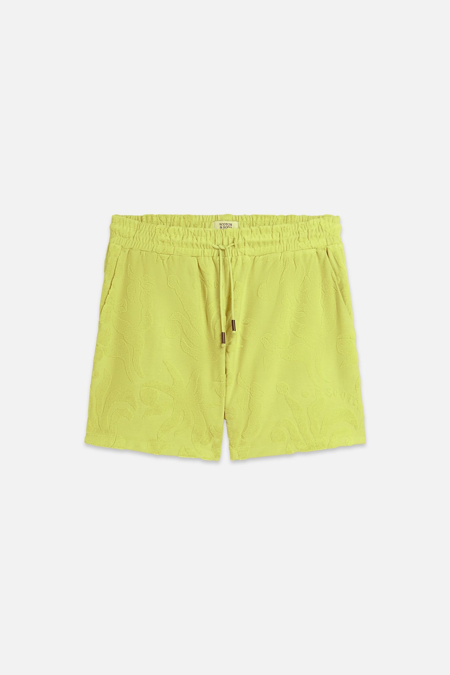 TOWELLING SHORTS GREEN OASIS 5