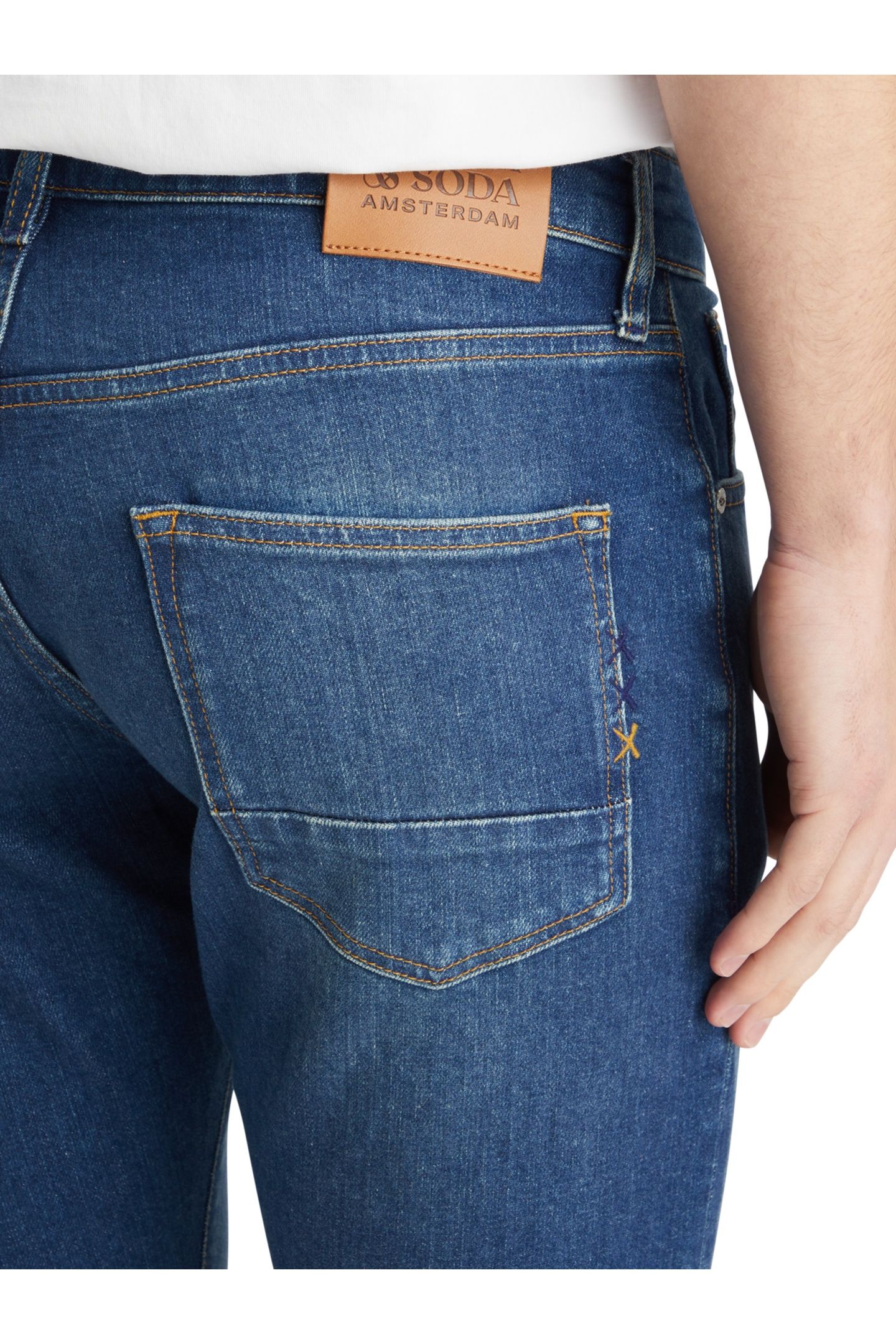 CORE RALSTON SLIM JEANS CLASSIC BLUE NAVY 7