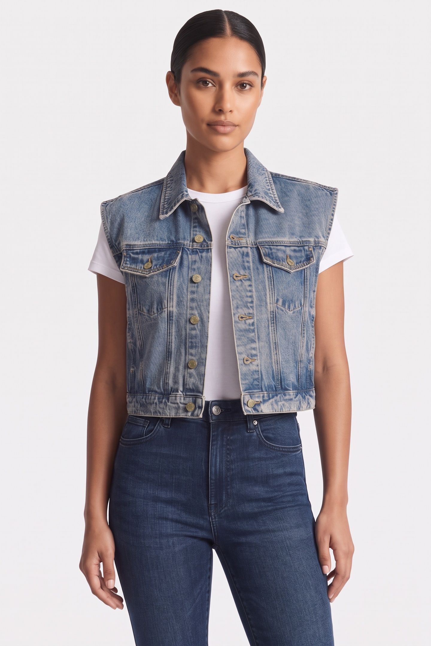 LUCY GILET PACIFIC HAZE 2