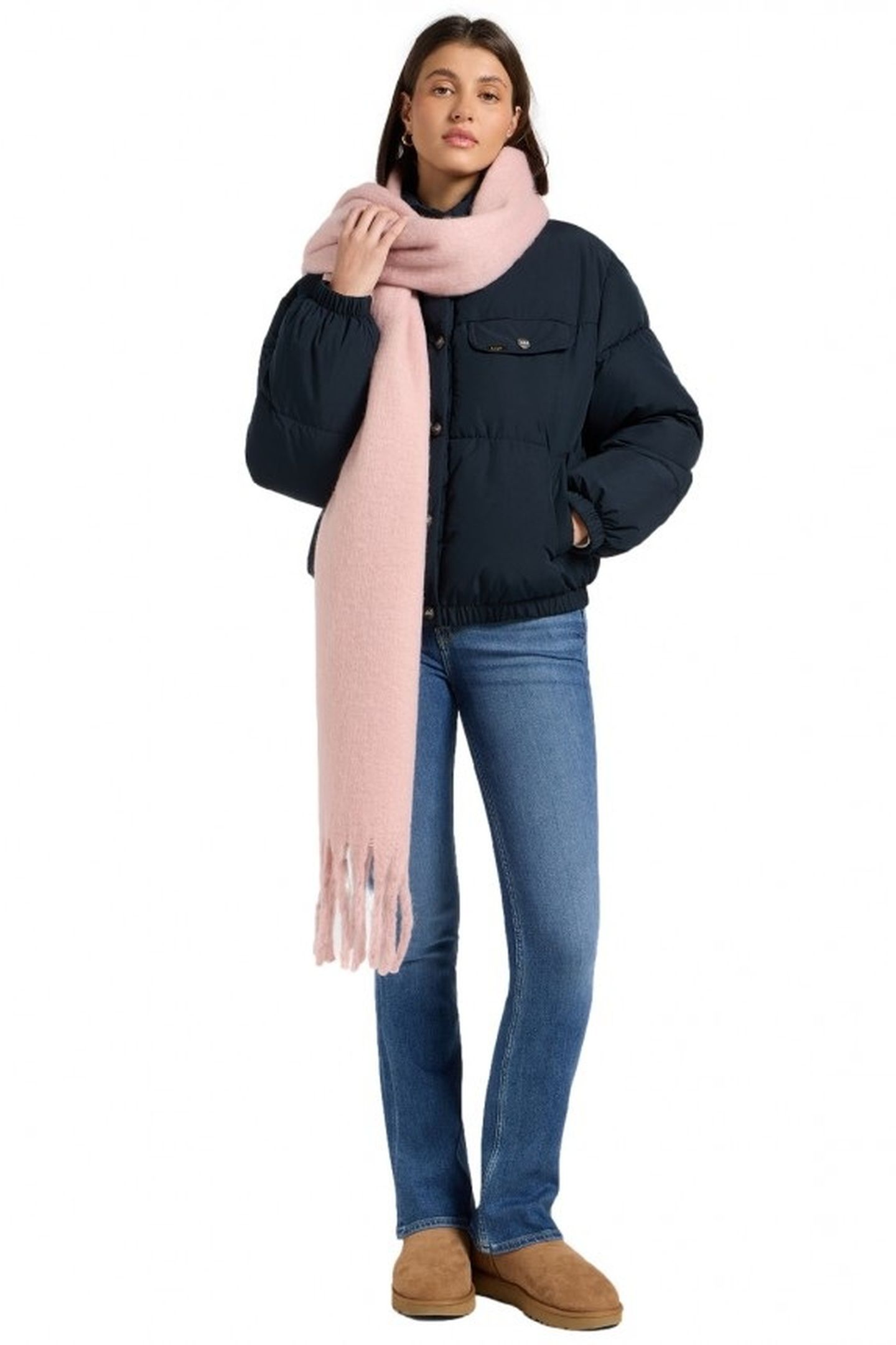 RIDER PUFFER JACKET BLACK RELAXED BLACK 3