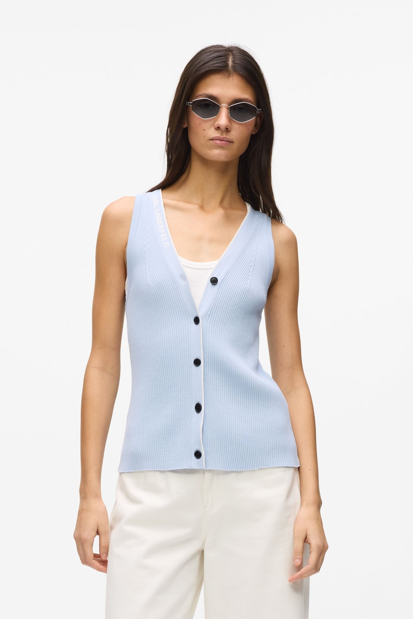 LOGO KNIT DAY TOP KENTUCKY BLUE-PRISTINE 1