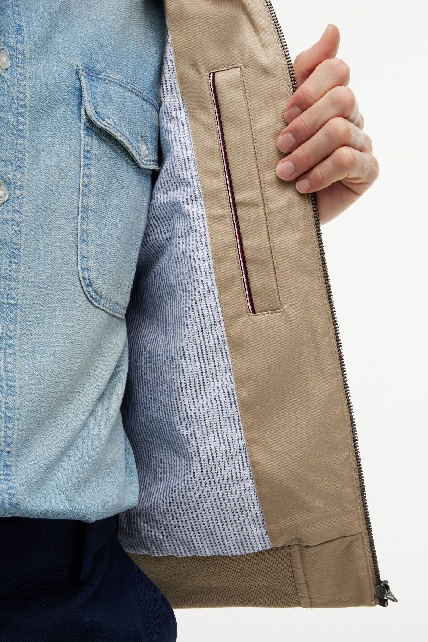CLASSIC HARRINGTON JACKET BEIGE 5