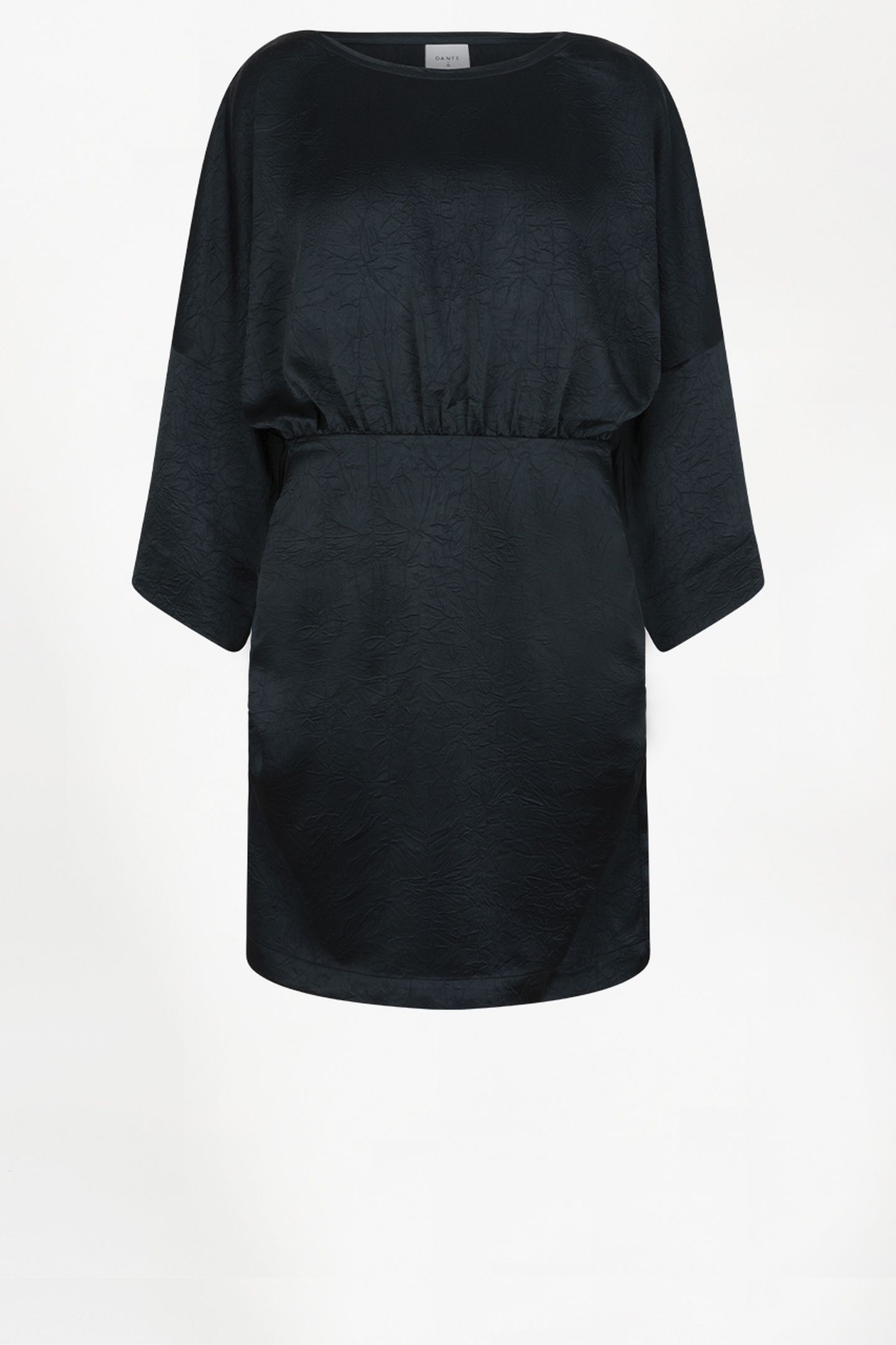 MAVEN KIMONO SLEEVE DRESS MIDNIGHT GREEN 2