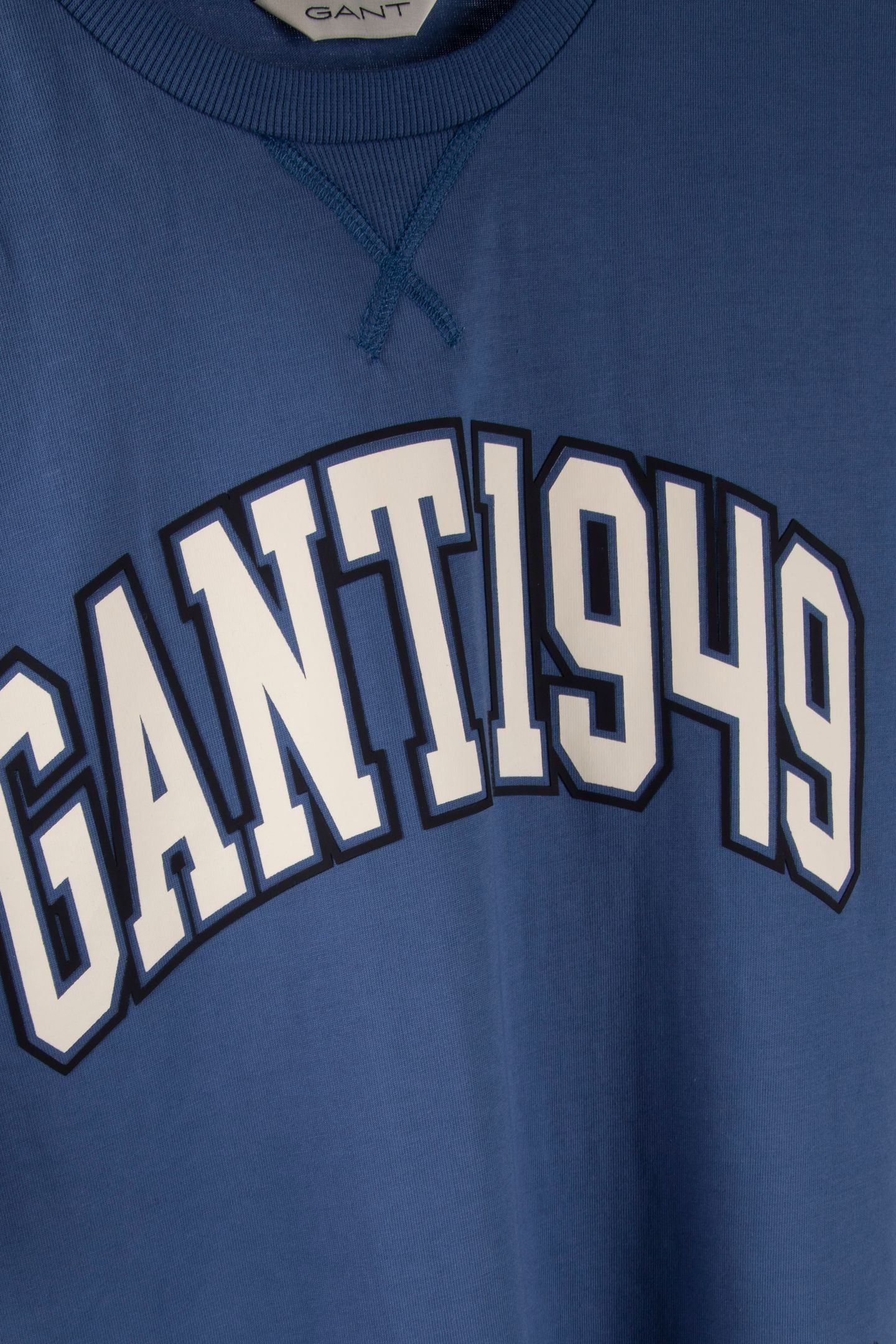 TEEN BOYS GANT ARCH PRINT SS T-SHIRT VINTAGE BLUE 4