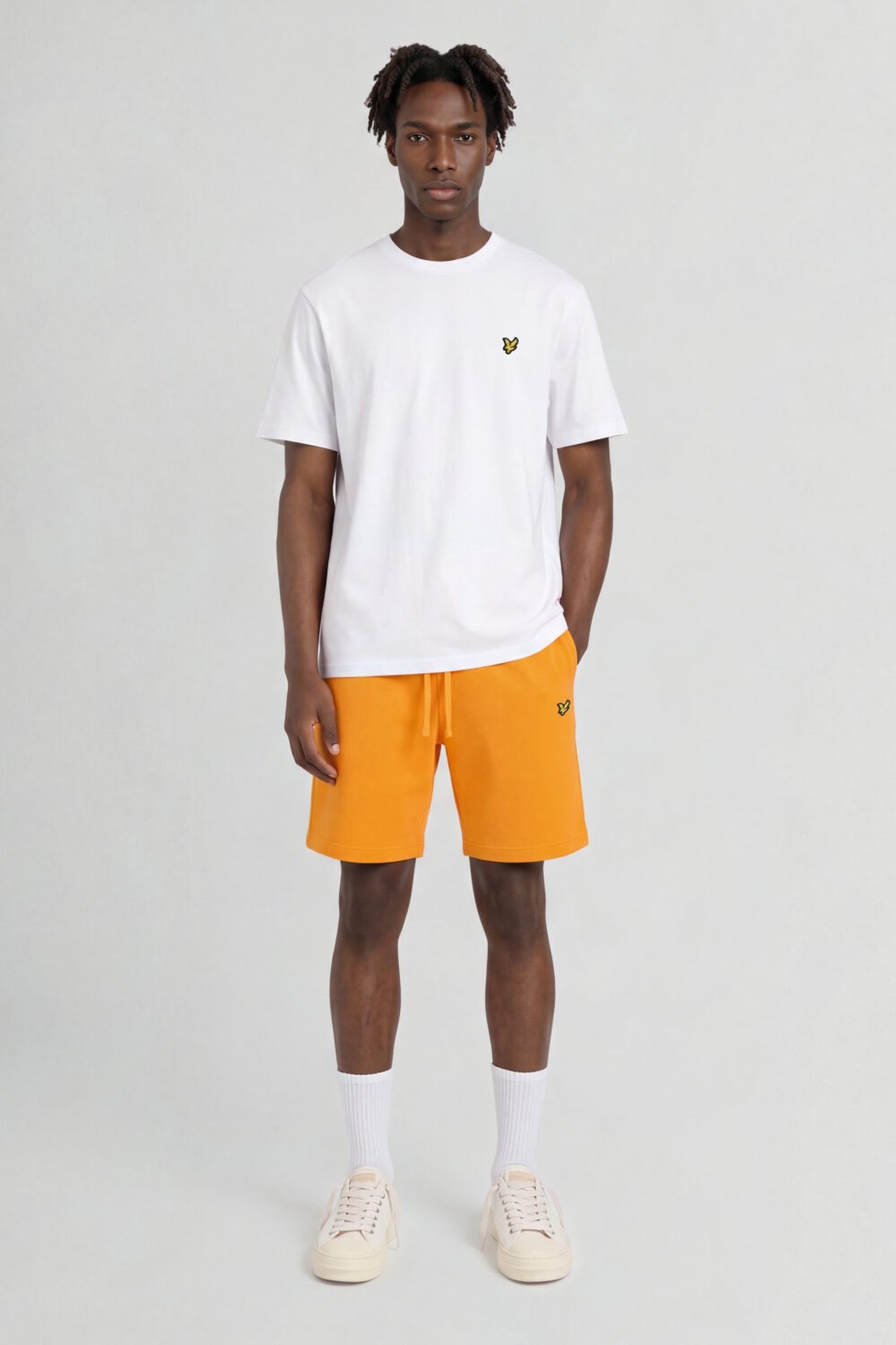 SWEAT SHORT ORANGE BLAZE 3